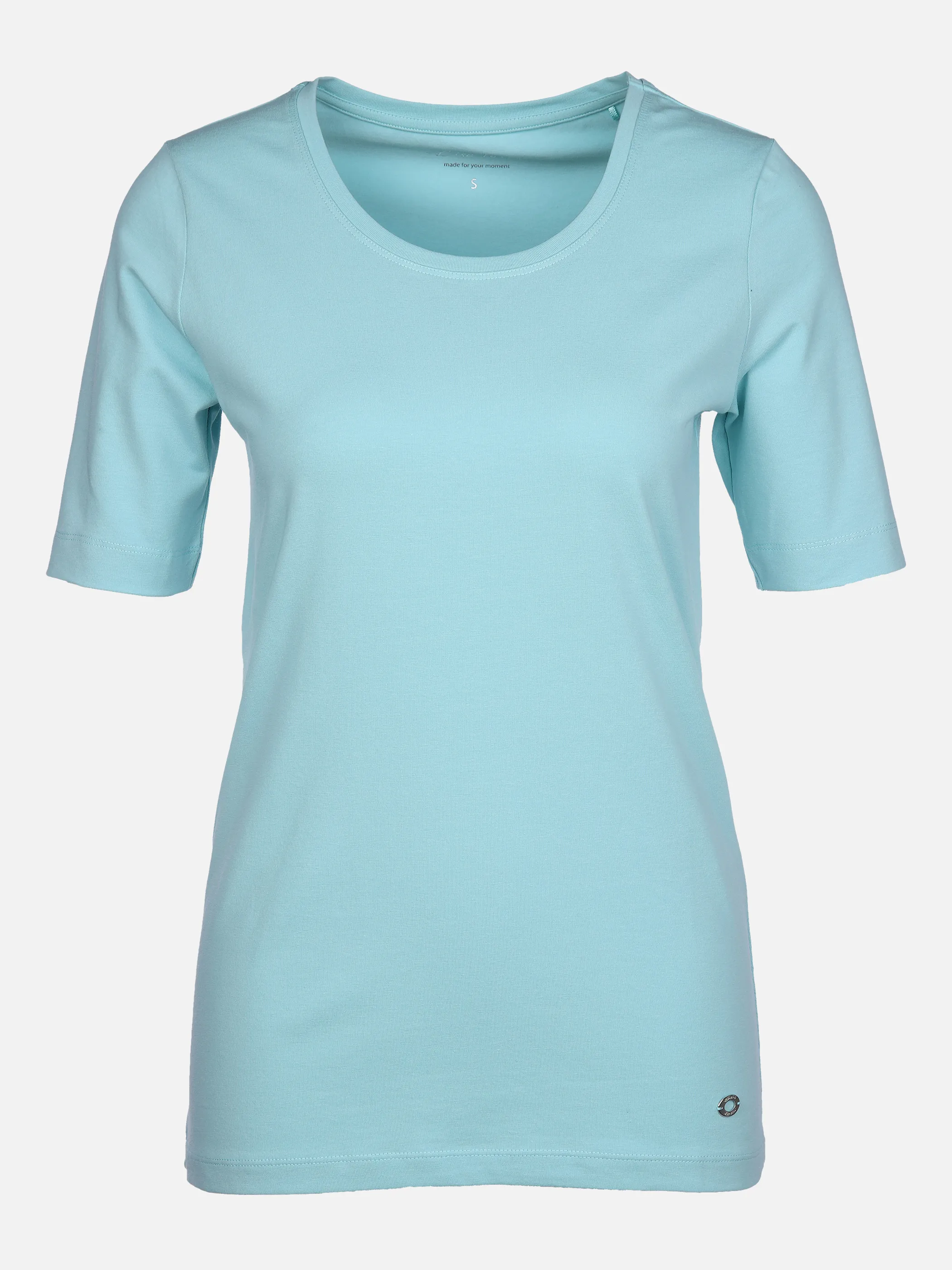 Lisa Tossa Da-Basic-Shirt m. Rundhals Grün 851518 SALBEI 1 Lisa Tossa Da-Basic-Shirt m. Rundhals Grün 851518 SALBEI 1