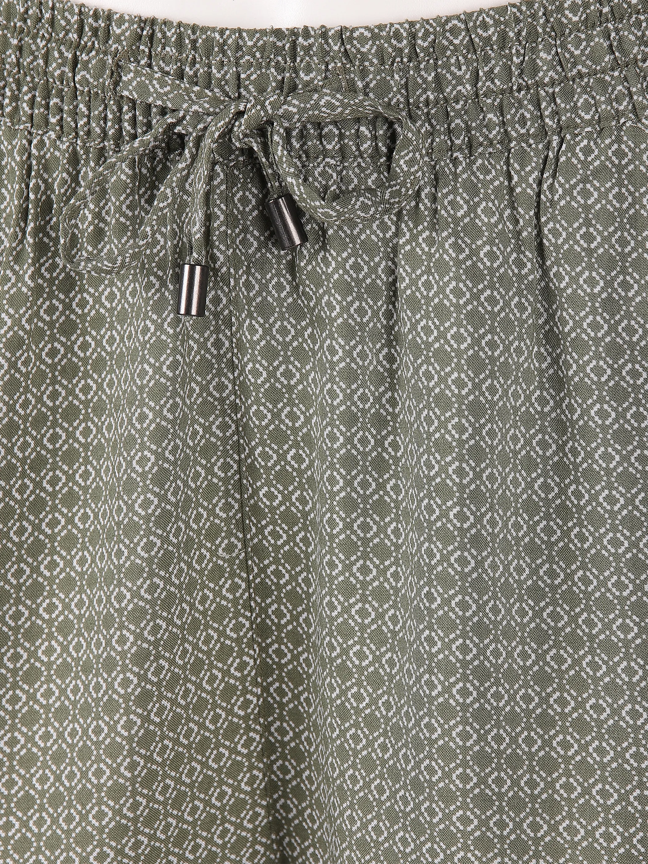 Sure Da-Viskose-Bermuda bedruckt Grün 836876 OLIVE/WHIT 3 Sure Da-Viskose-Bermuda bedruckt Grün 836876 OLIVE/WHIT 3
