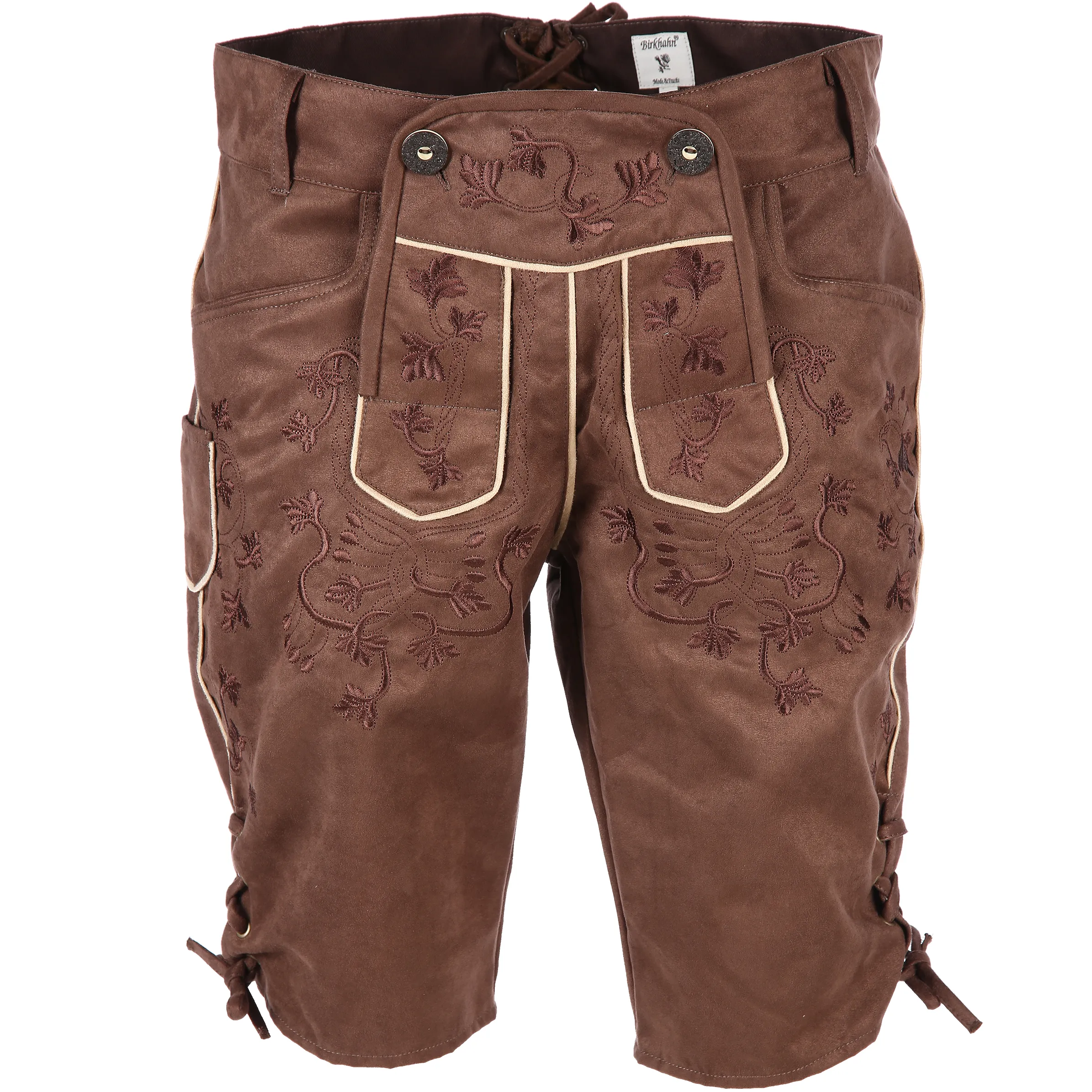 Birkhahn Mode und Tracht He. Trachtenhose Braun 797595 DK BRAUN 1