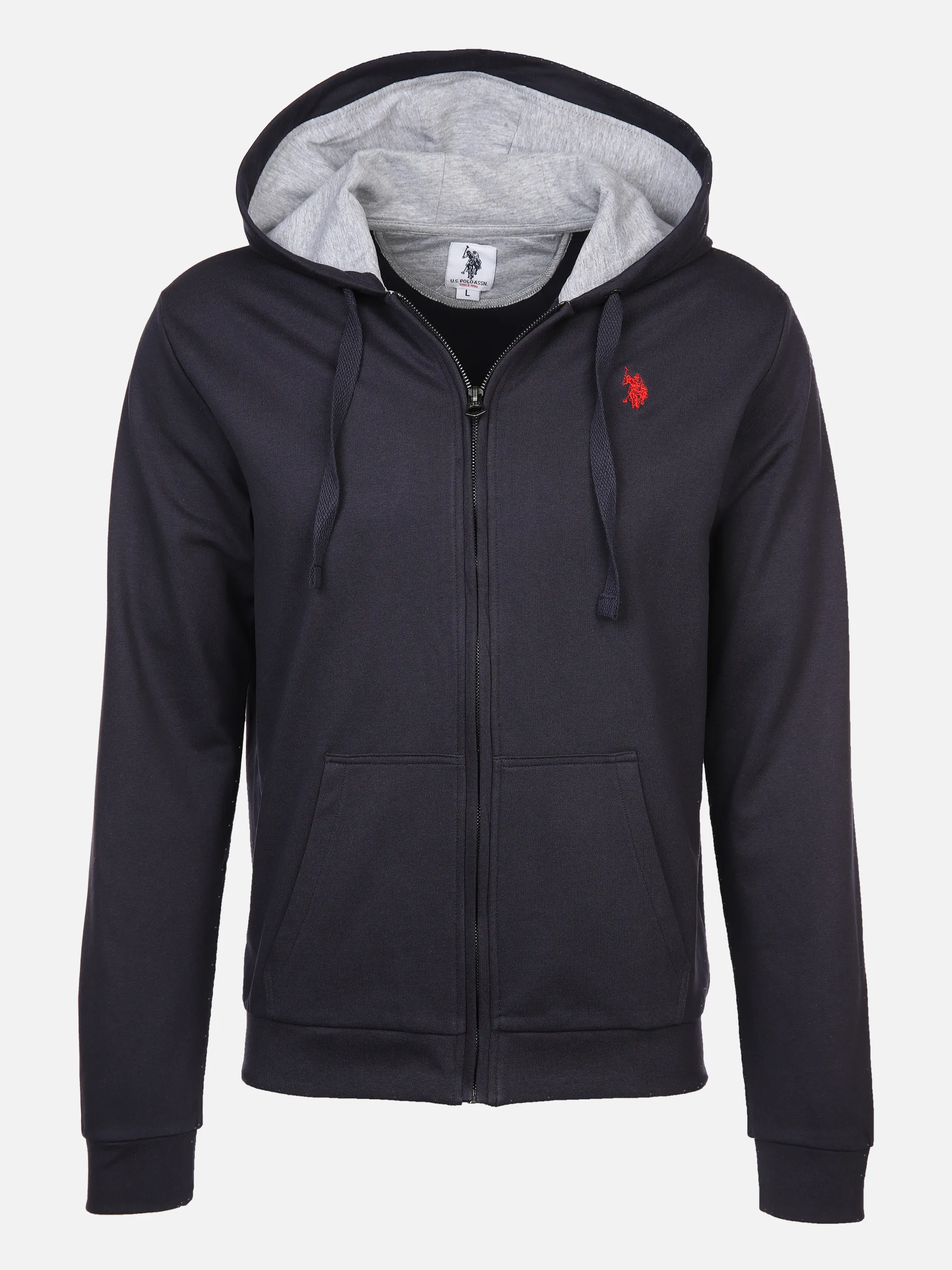 U.S. Polo Assn. He. Sweatjacke Stickerei Blau 881279 NAVY 1