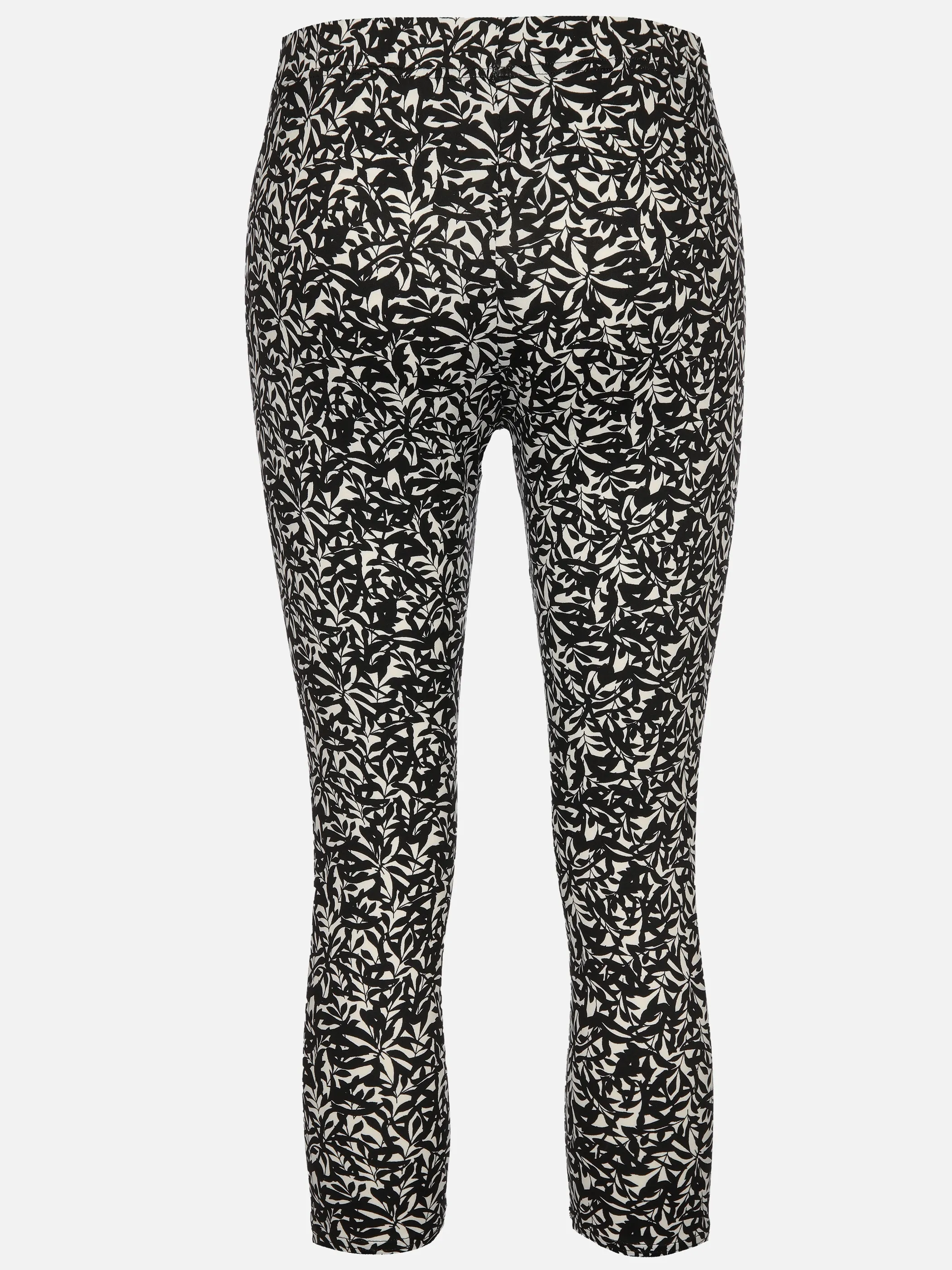 Sure Da-Capri-Leggings m. Print Weiß 911205 FERNS 2