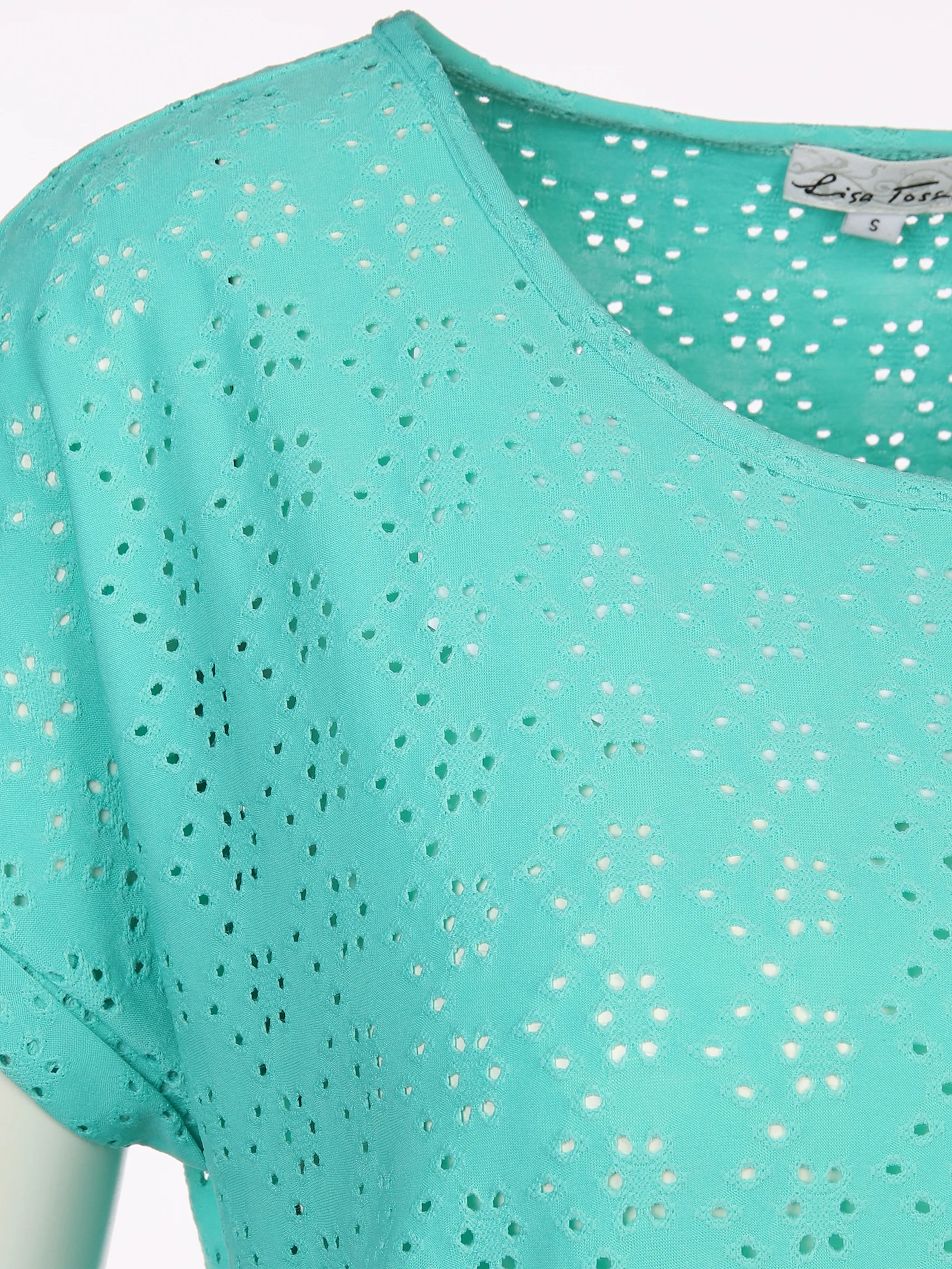Lisa Tossa Da-Strukturshirt 1/2 Arm Türkis 877121 DARK AQUA 3 Lisa Tossa Da-Strukturshirt 1/2 Arm Türkis 877121 DARK AQUA 3