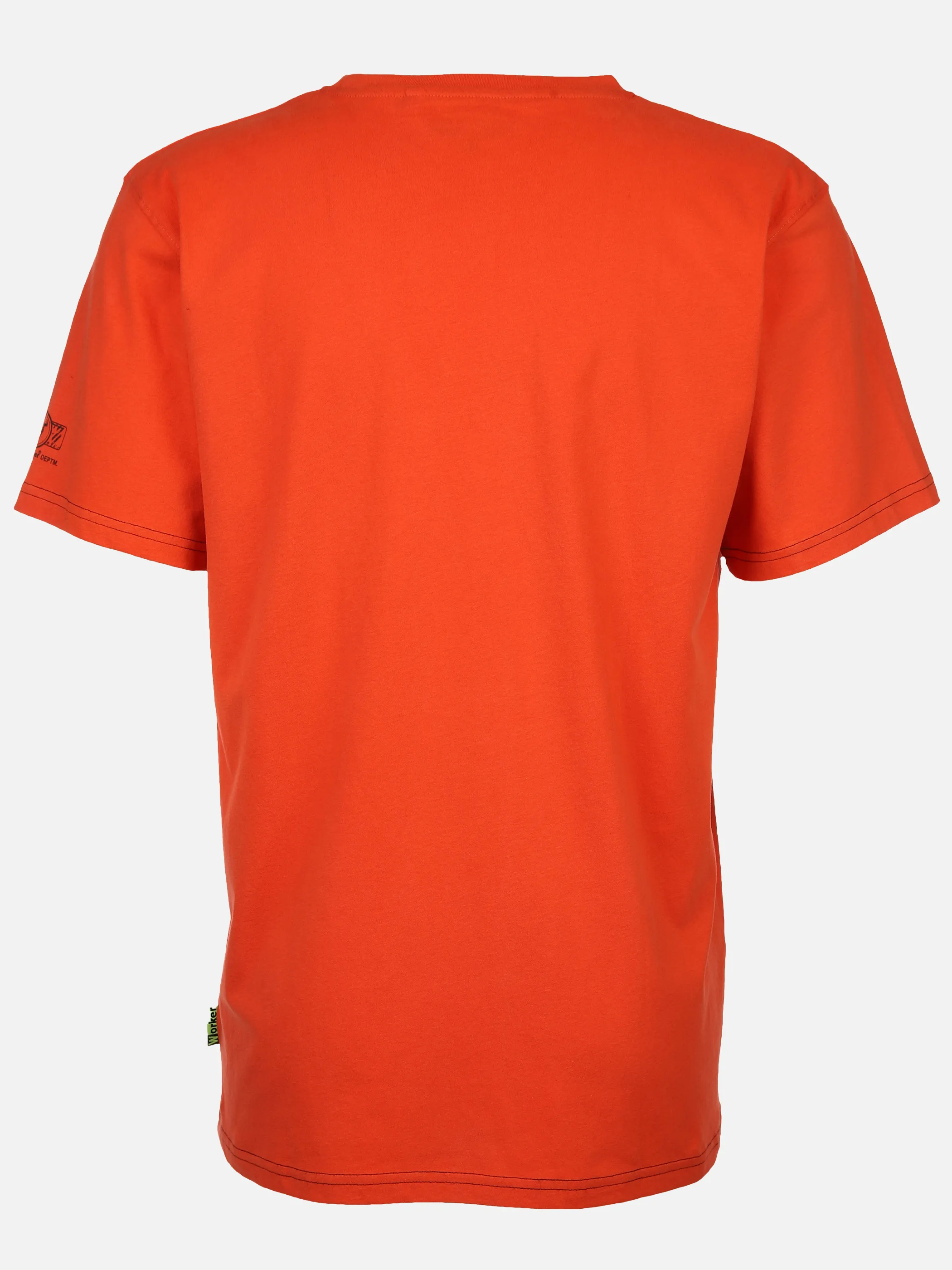 Worker He. T-Shirt 1/2 Arm Sprüche Orange 889118 NEON ORAN 2