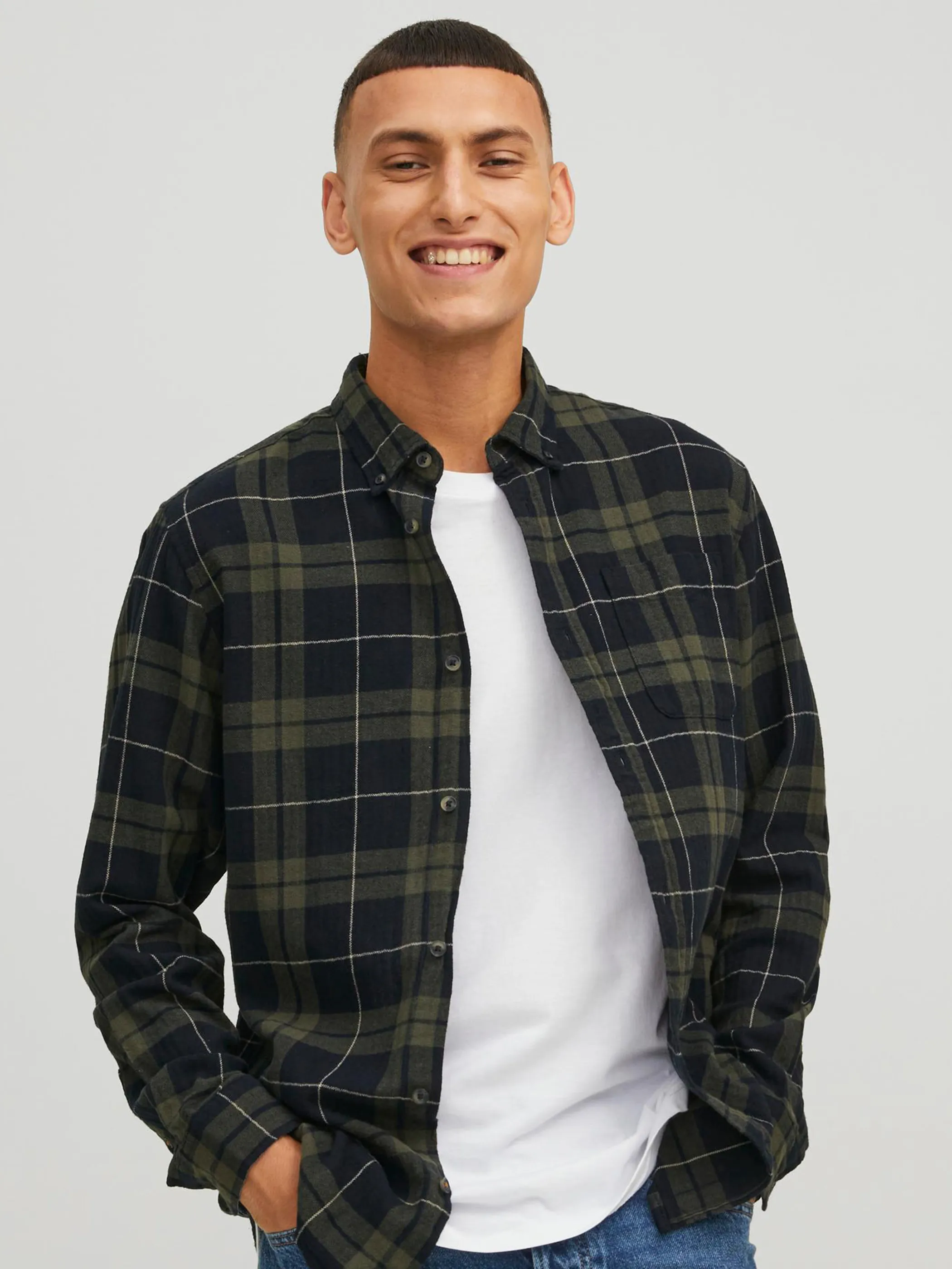 Jack Jones 12209098 JJECLASSIC CHECK SHIR Schwarz 864748 176668001 4 Jack Jones 12209098 JJECLASSIC CHECK SHIR Schwarz 864748 176668001 4