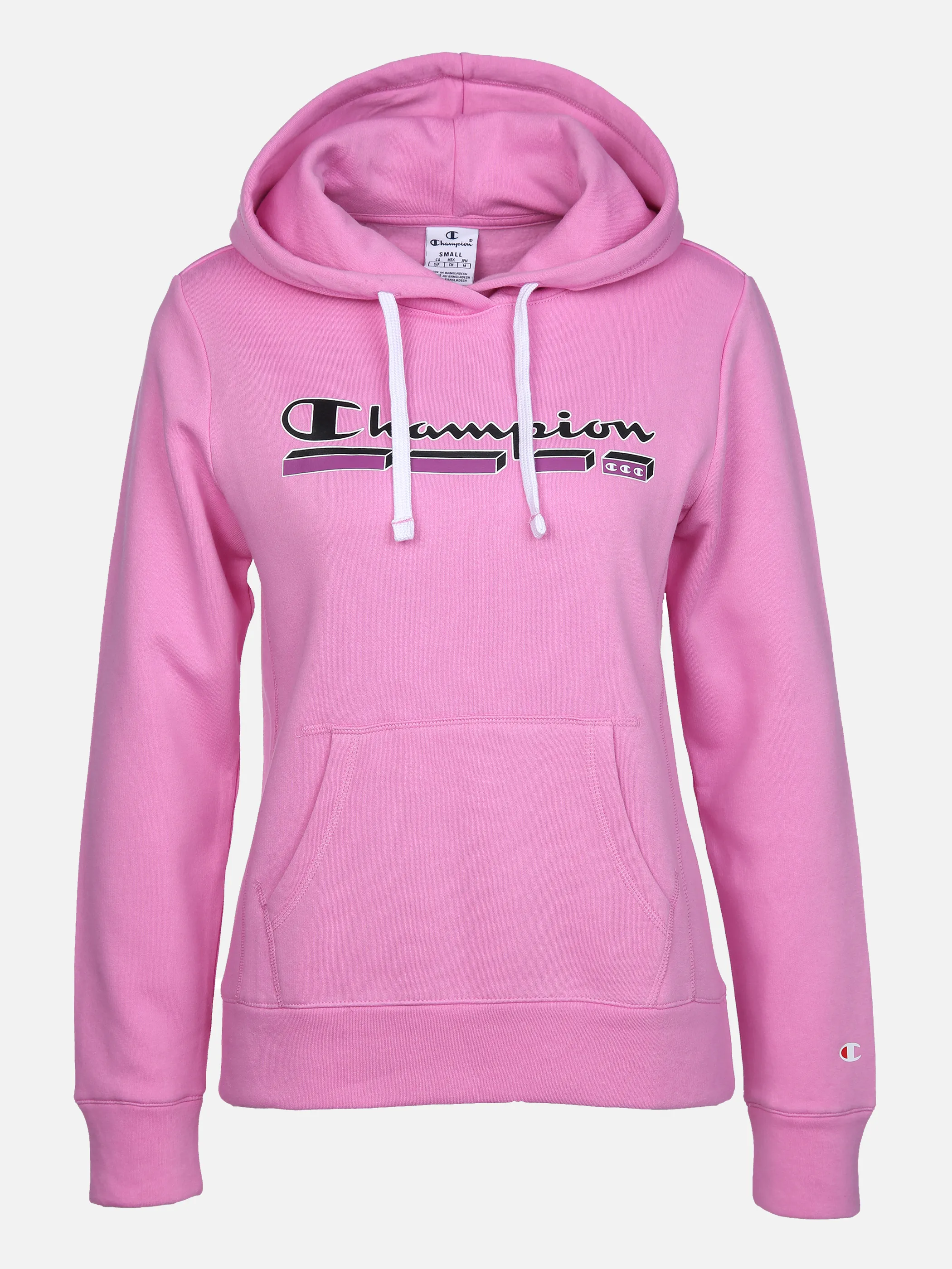 Champion 114752 YF-Da-Hooded-Sweatshirt Pink 858955 PS009 FUP 1