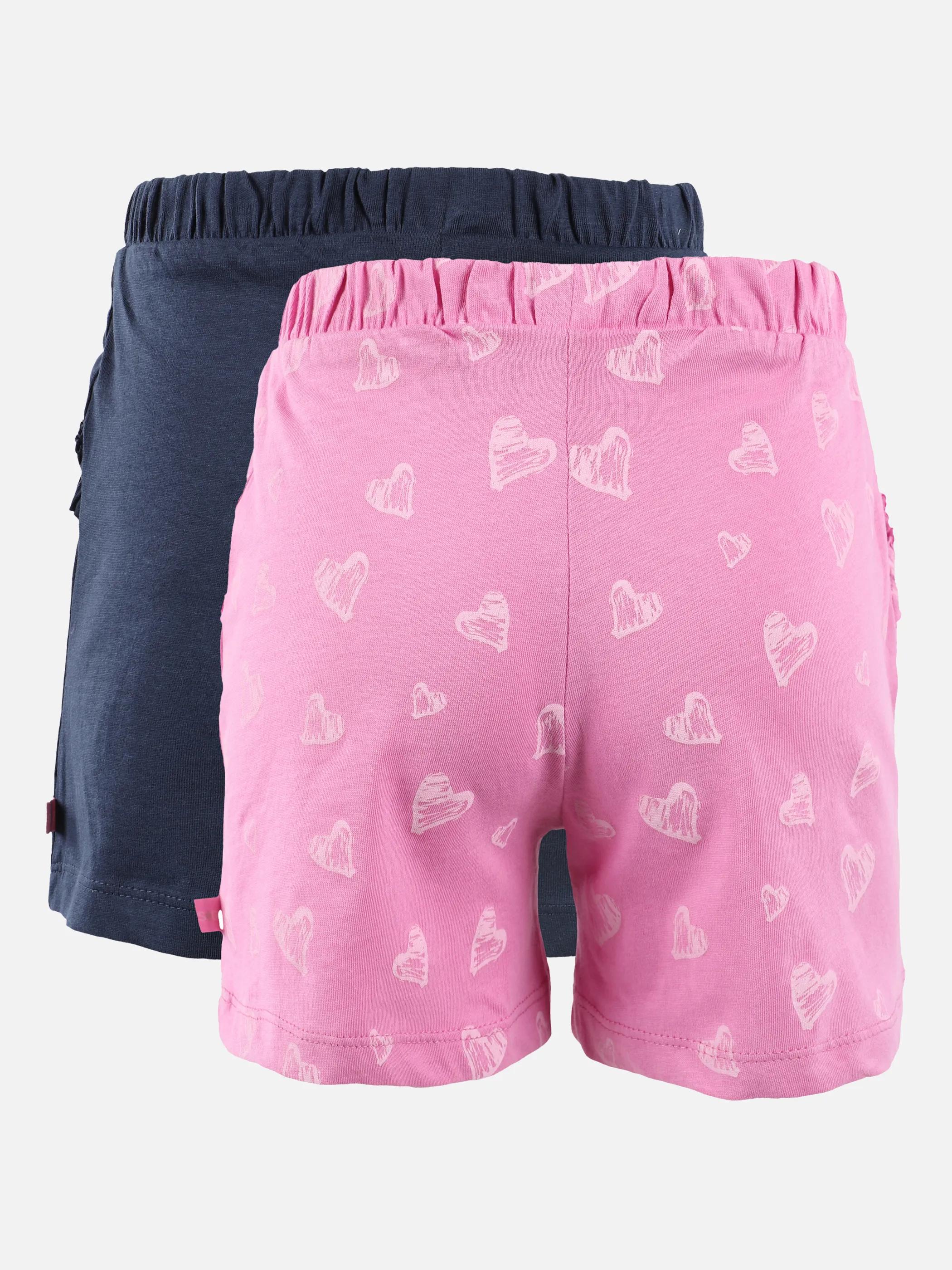 Stop + Go KM DP Shorts in navy uni/pink AOP Blau 875606 NAVY/PINK 2