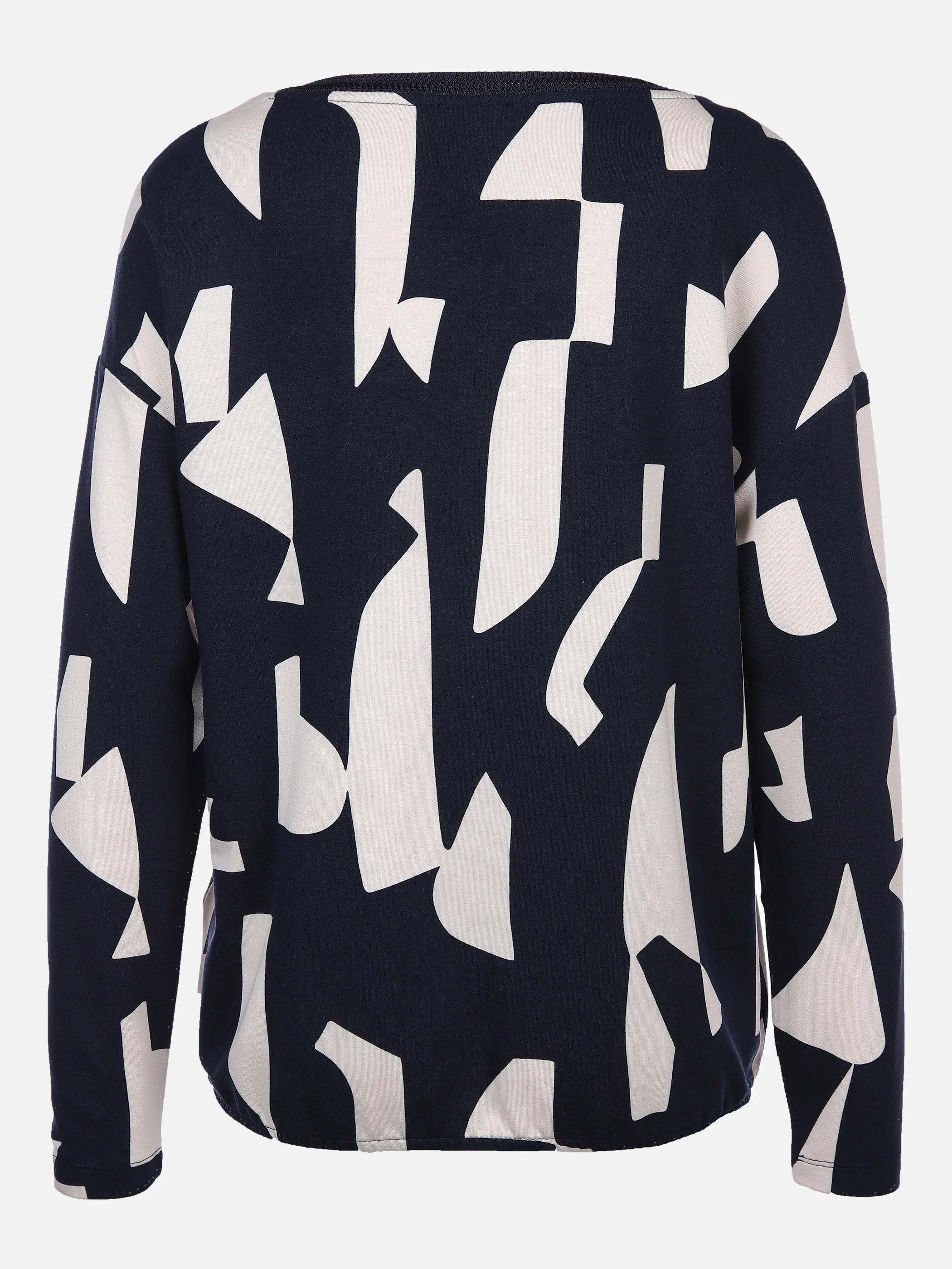 Street One A319005 LTD QR geometric printed shirt Blau 876903 21238 2