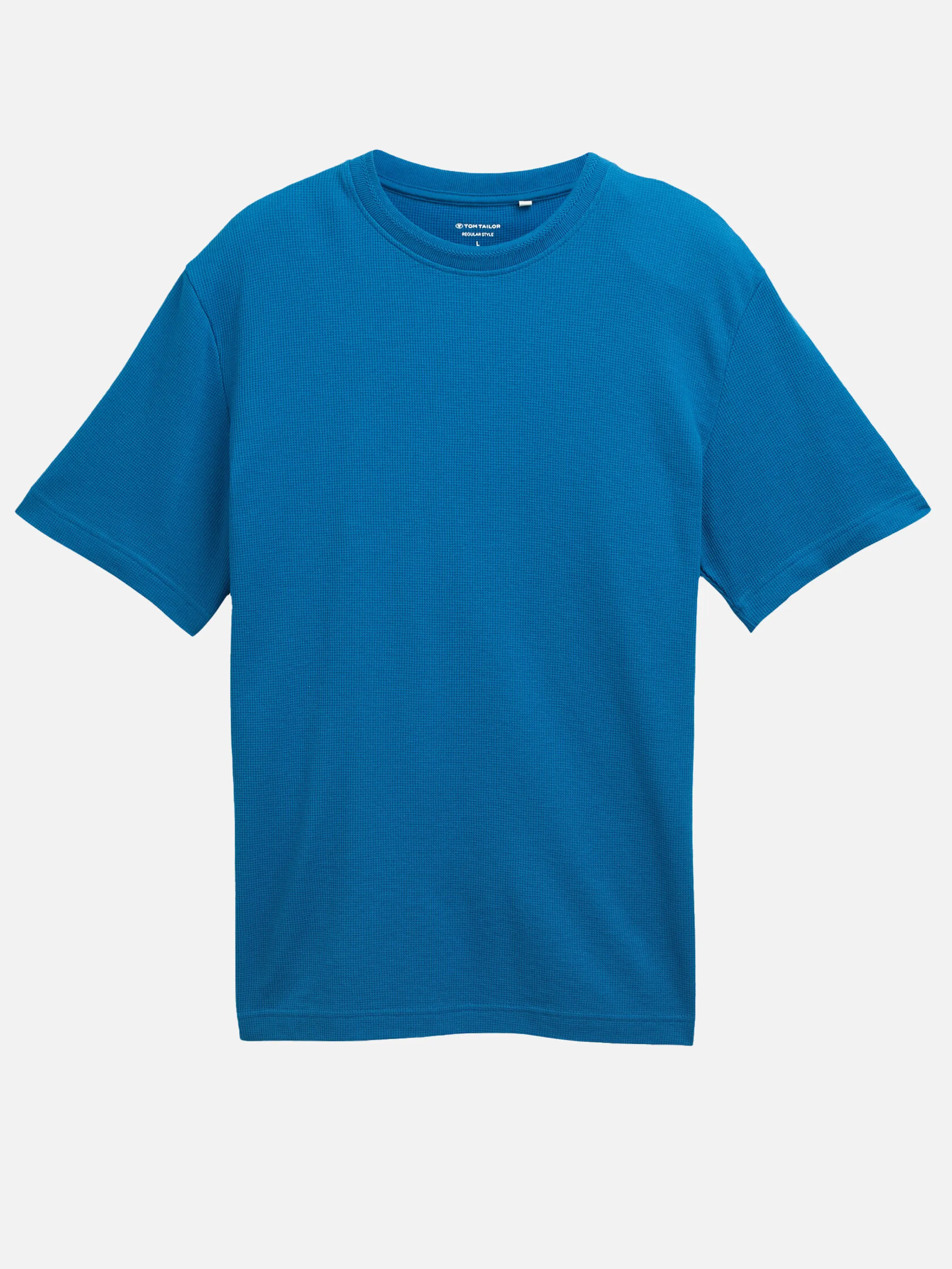 Tom Tailor 1046810 structured t-shirt Türkis 910583 28857 1