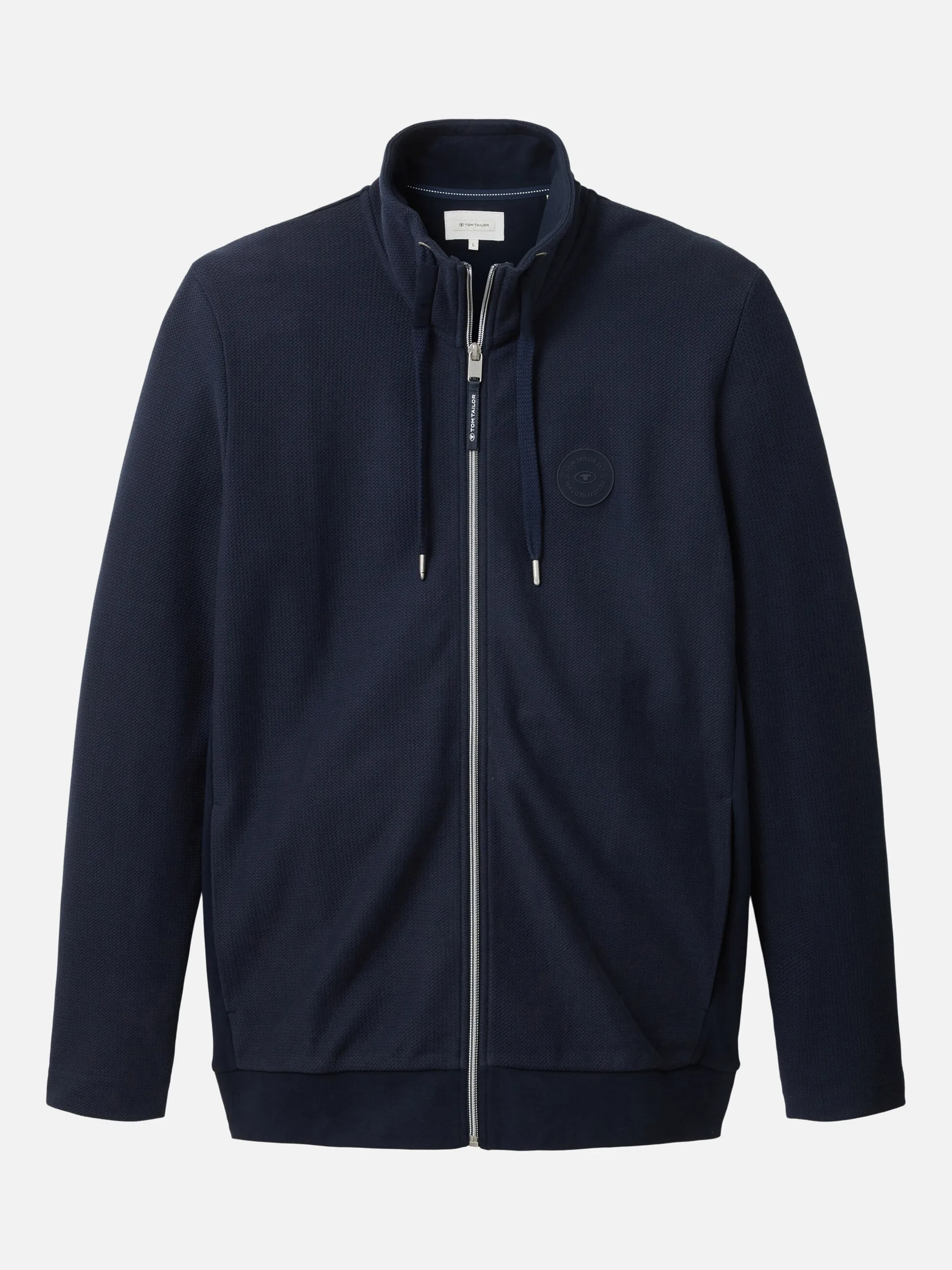 Tom Tailor 1036348 structured t-shirt jacket Blau 880540 10668 1 Tom Tailor 1036348 structured t-shirt jacket Blau 880540 10668 1