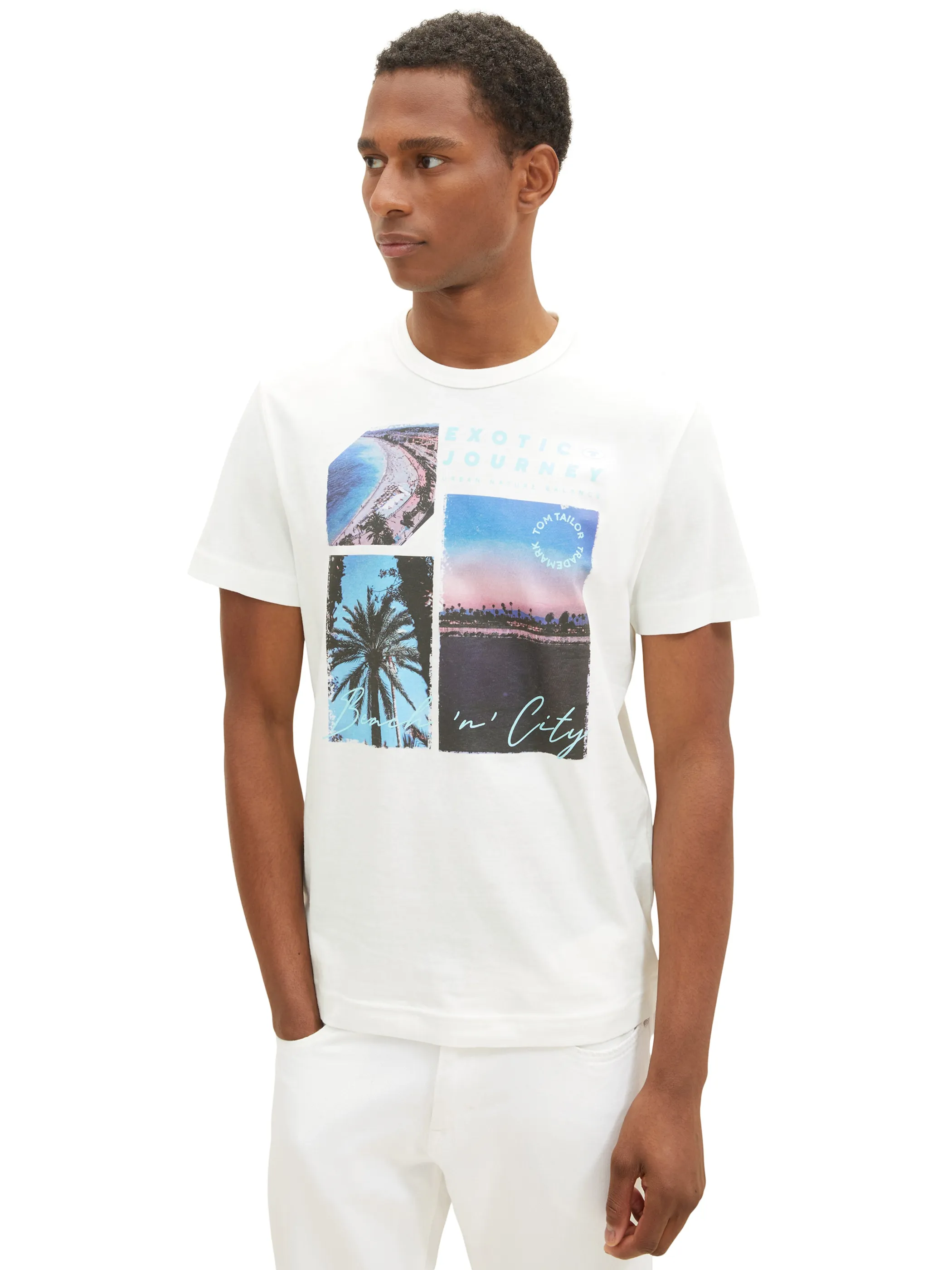 Tom Tailor 1036365 photoprint t-shirt Weiß 880575 10332 3 Tom Tailor 1036365 photoprint t-shirt Weiß 880575 10332 3