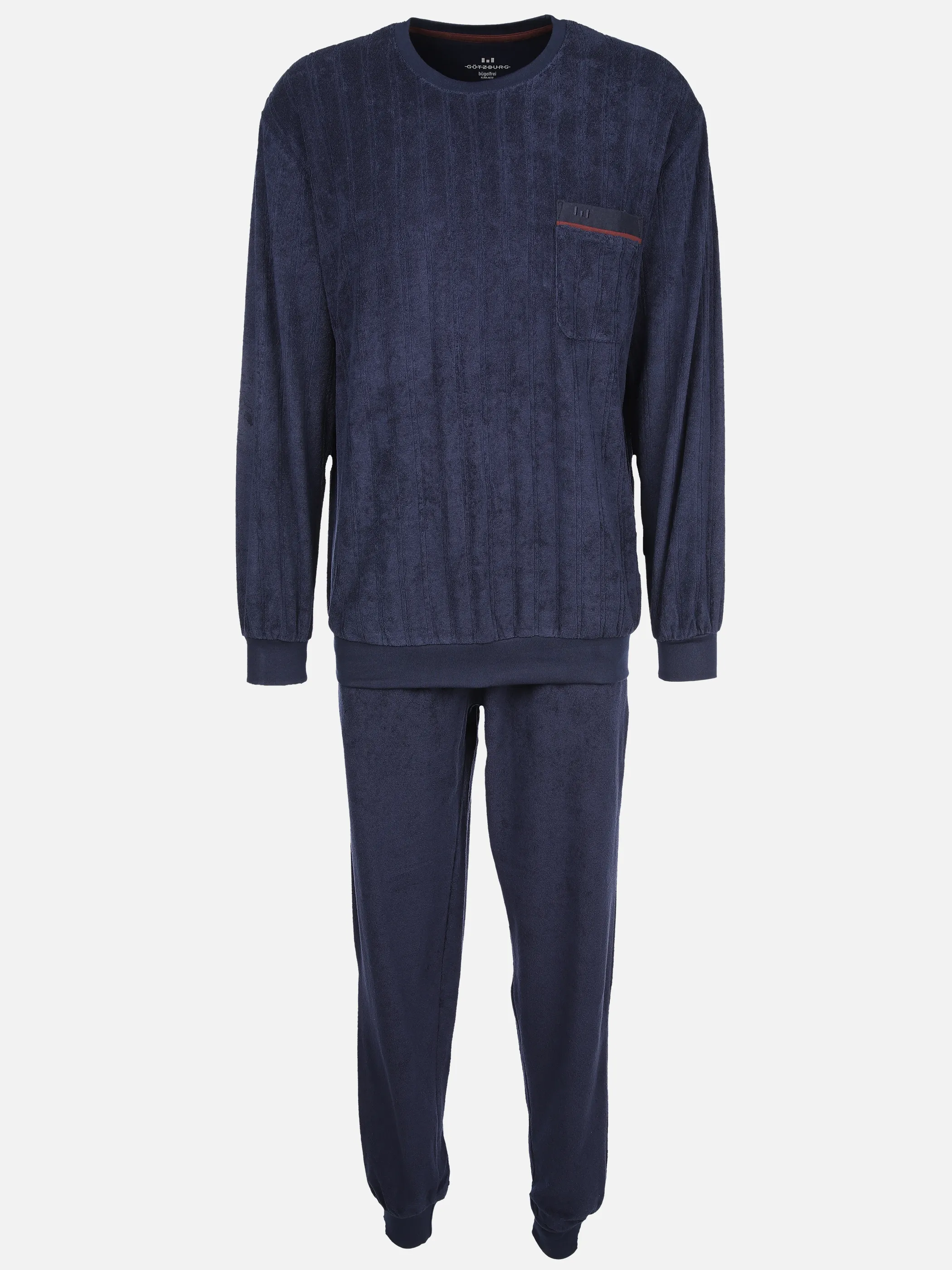 Götzburg 452271/7309 He Pyjama, Frottee Blau 901940 660 1