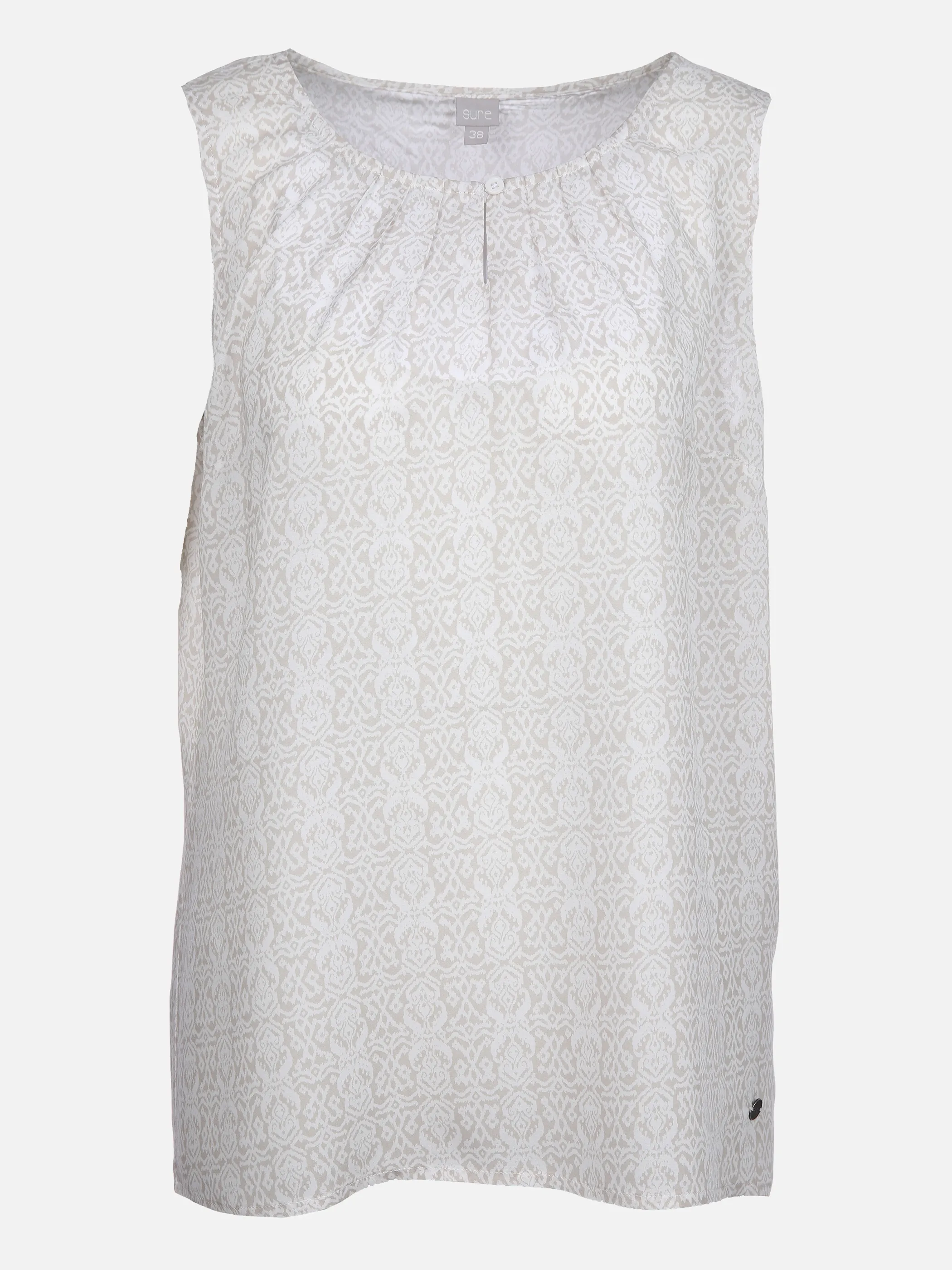 Sure Da-Top m. Knöpchen am Ausschni Grau 862509 TAUPE/OFFW 1 Sure Da-Top m. Knöpchen am Ausschni Grau 862509 TAUPE/OFFW 1