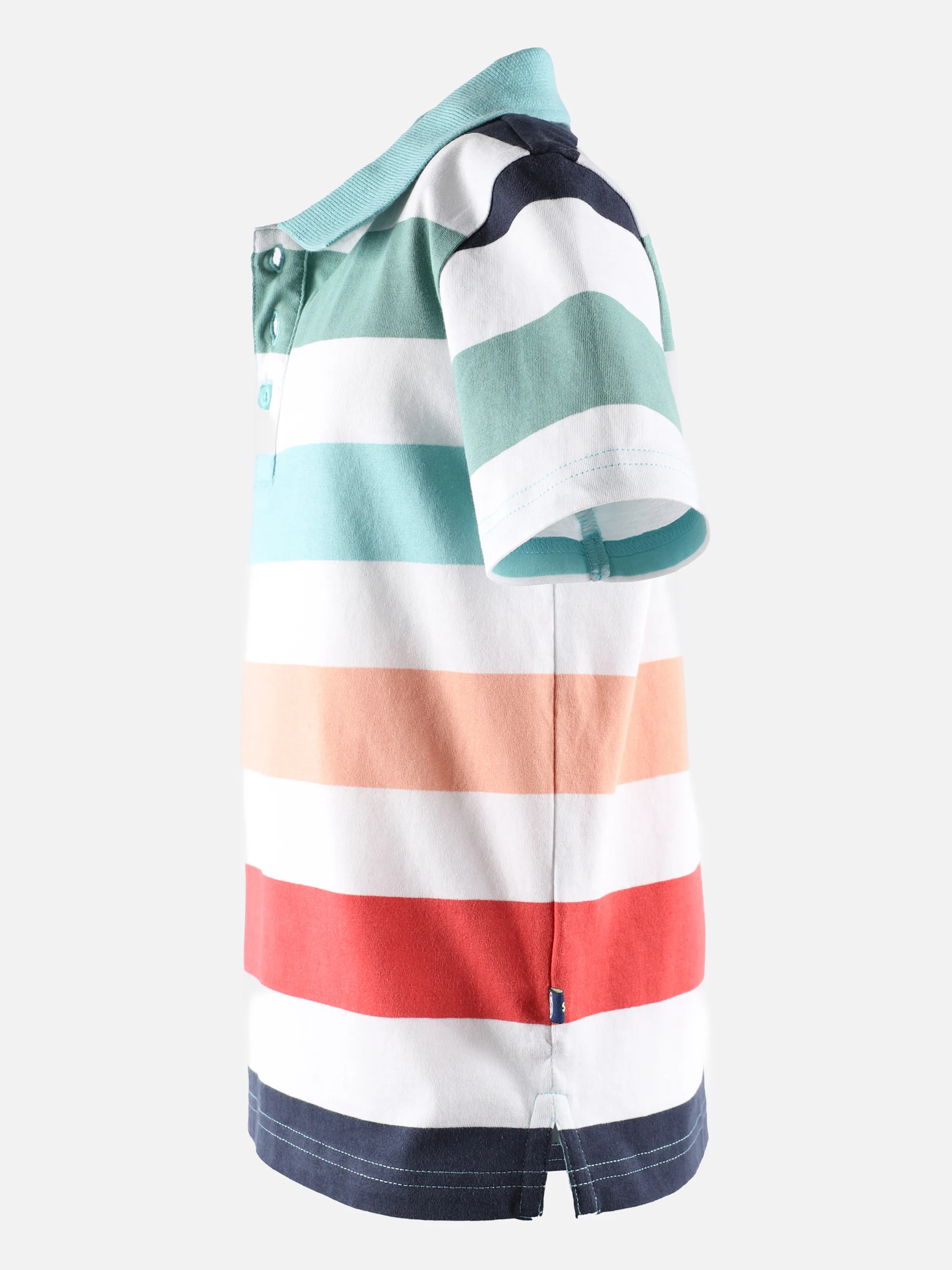 Stop + Go KJ Polo Shirt gestreift in sechs Farben Bunt 875500 MULTICOLOR 3