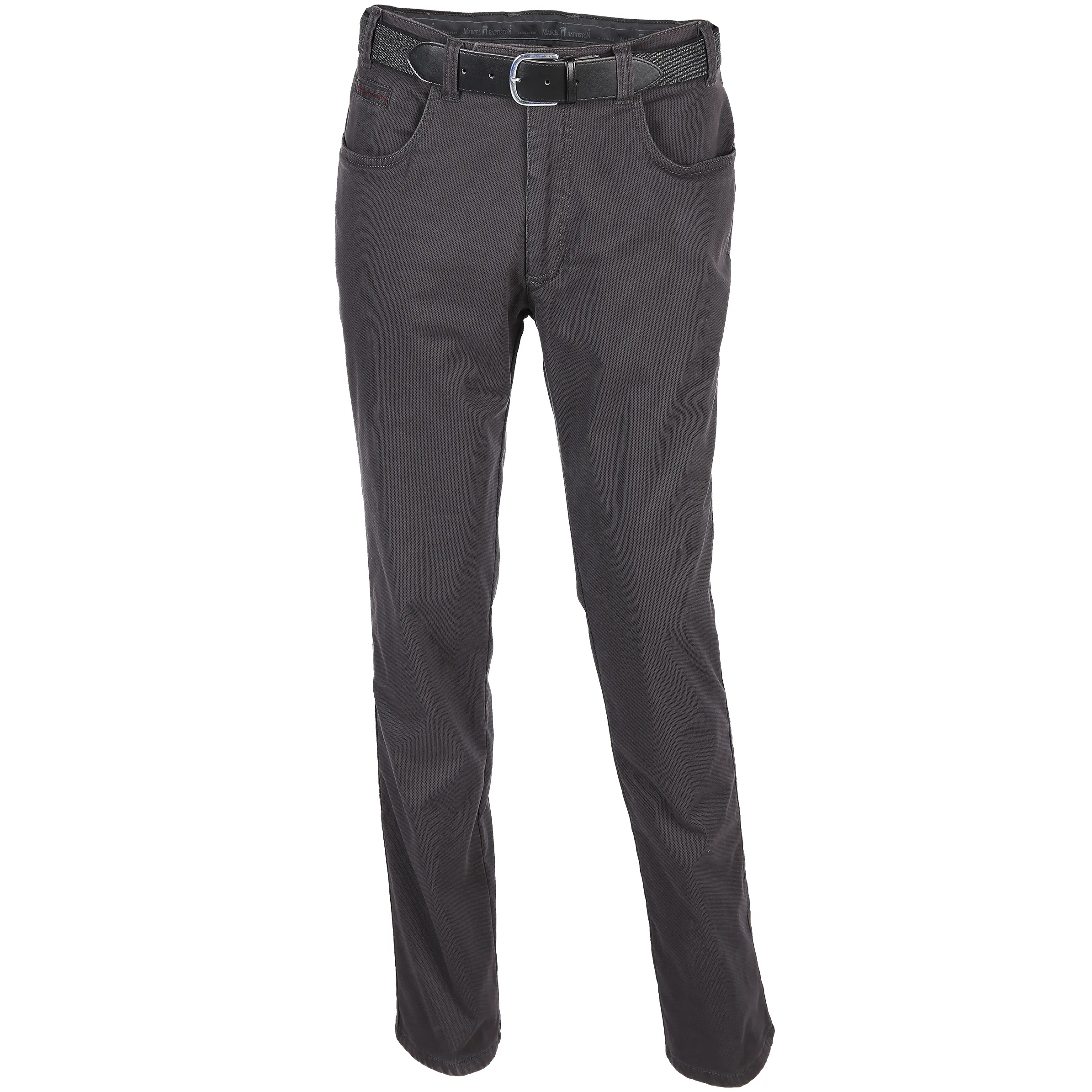 Marcel Battiston He. Thermohose Semi 5-Pocket Grau 798085 03 1