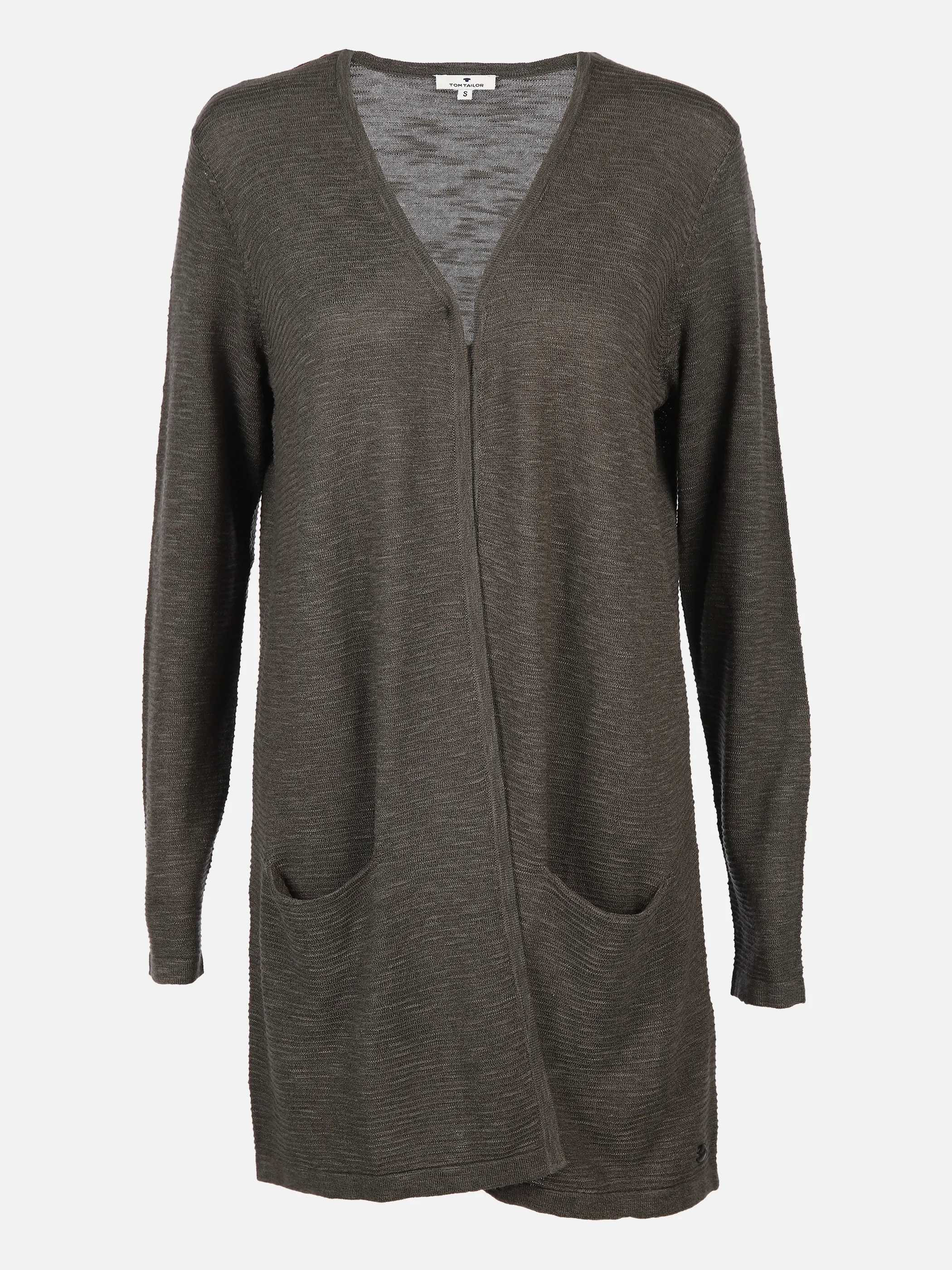 Tom Tailor 1018577 cardigan long slub yar Grün 835094 10373 1 Tom Tailor 1018577 cardigan long slub yar Grün 835094 10373 1