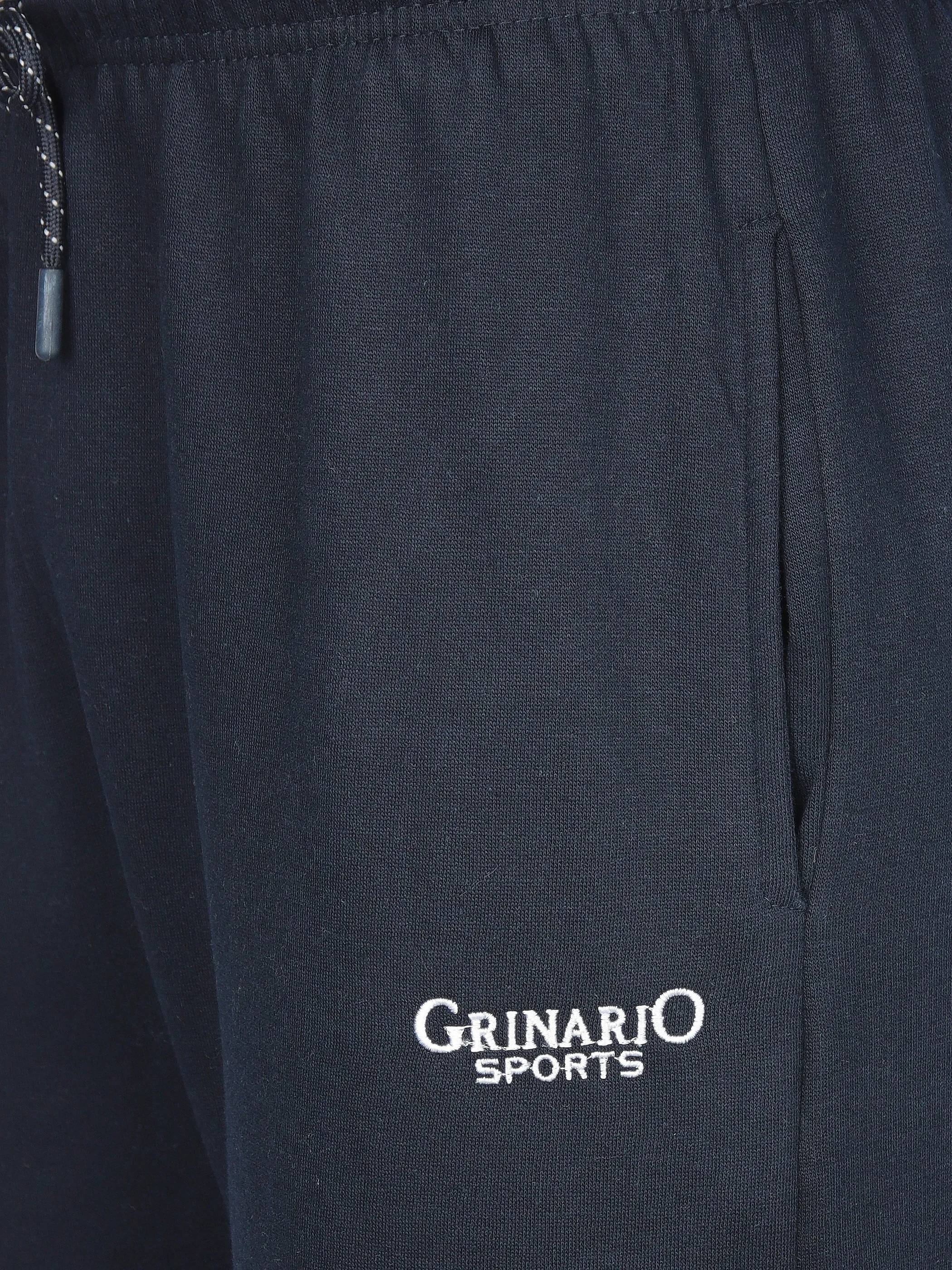 Grinario Sports He-Jogginghose offen Blau 911581 NAVY 4