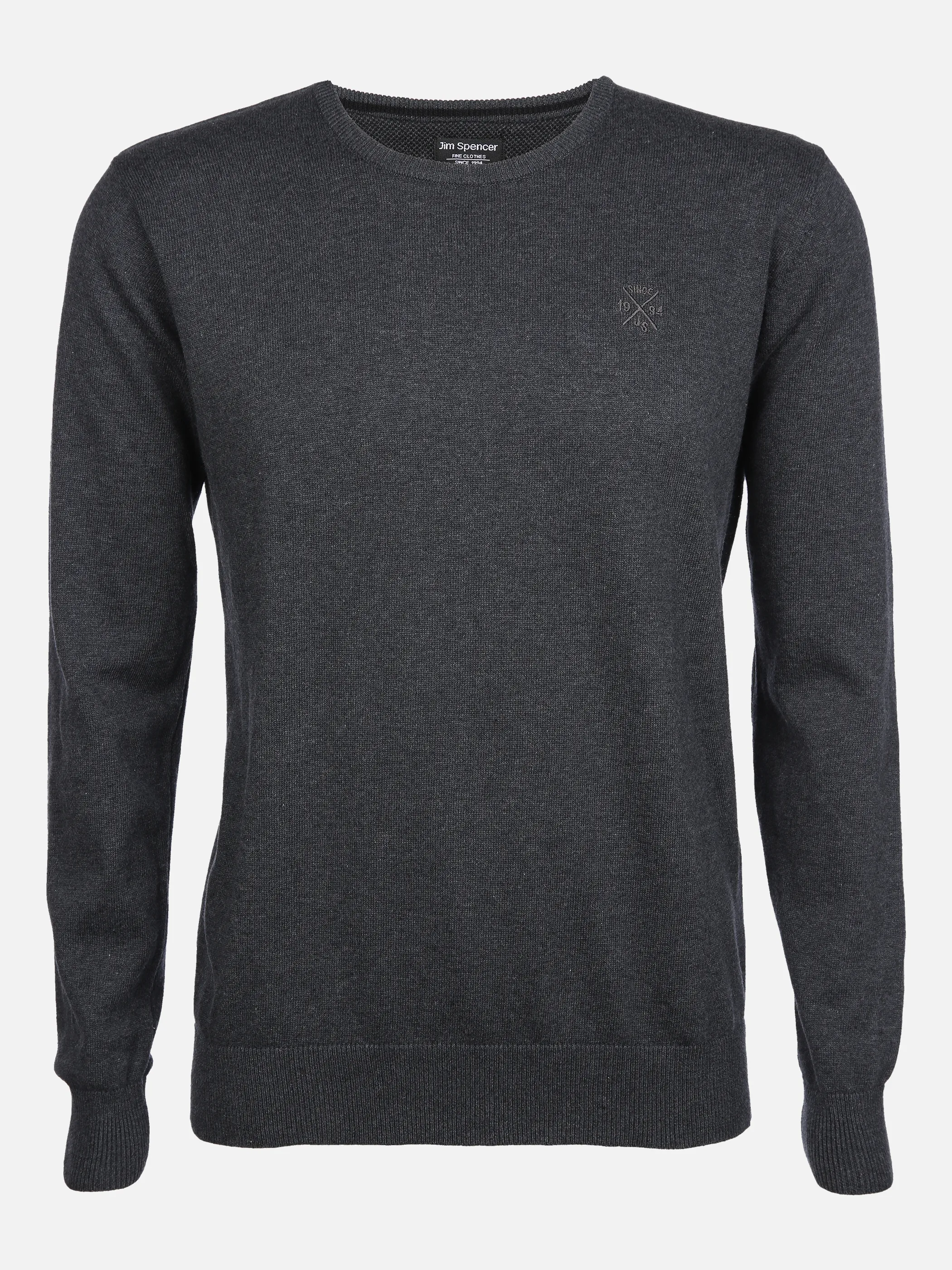 Jim Spencer He. Pullover uni basic RH Grau 852322 ANTHRA MEL 1 Jim Spencer He. Pullover uni basic RH Grau 852322 ANTHRA MEL 1