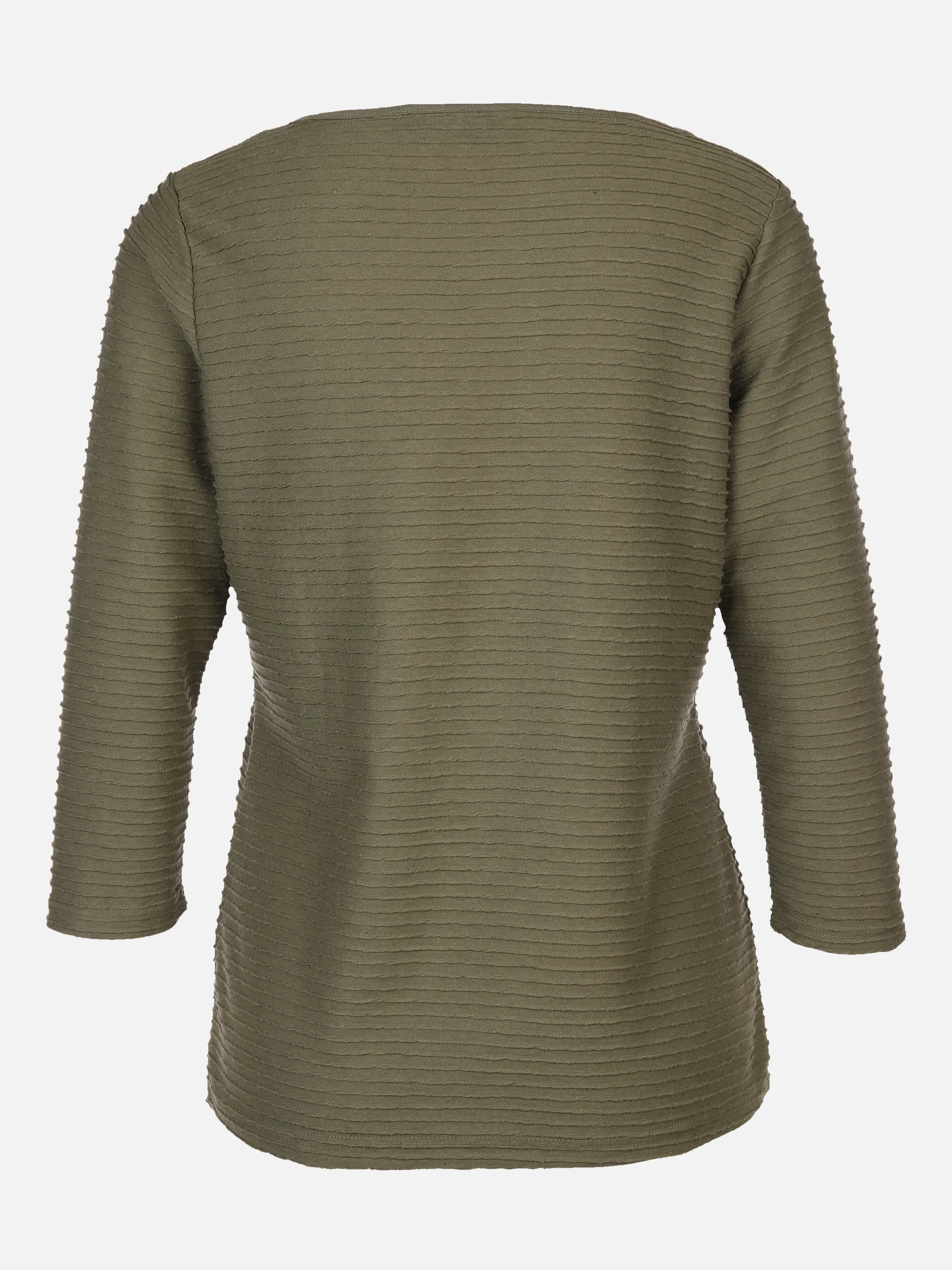 Sure Da-Struktur-Shirt 3/4 Arm Grün 866995 KHAKI 2