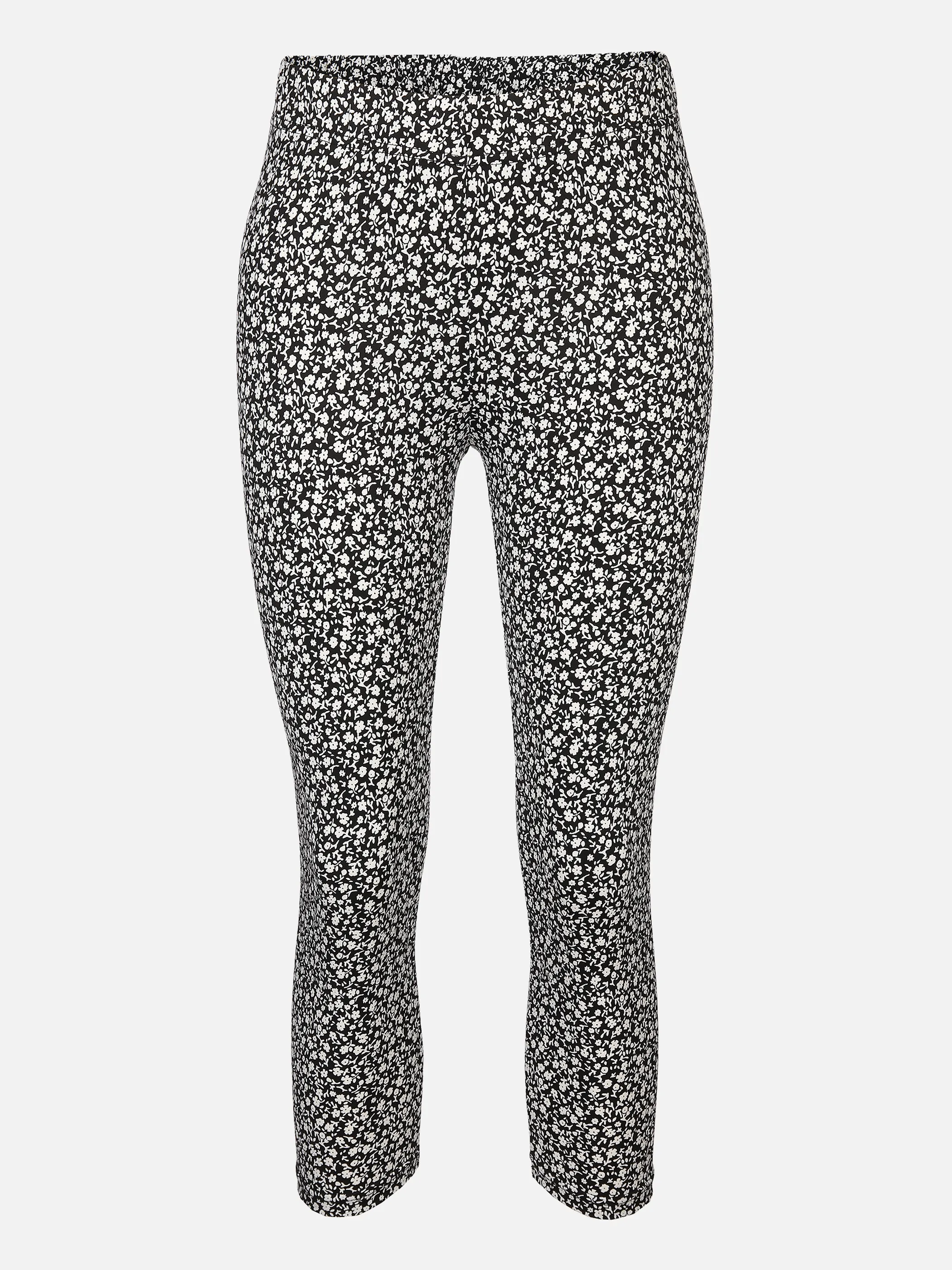 Sure Da-Capri-Leggings m. Alloverpr Schwarz 877131 PRINT 1 1