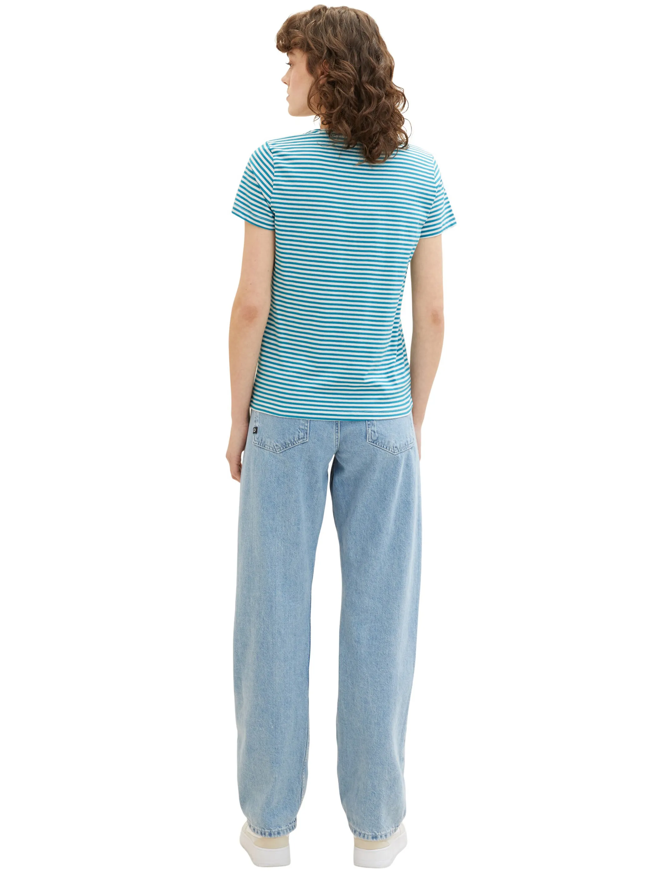 Tom Tailor 1036889 T-shirt v-neck Türkis 880273 32150 2 Tom Tailor 1036889 T-shirt v-neck Türkis 880273 32150 2