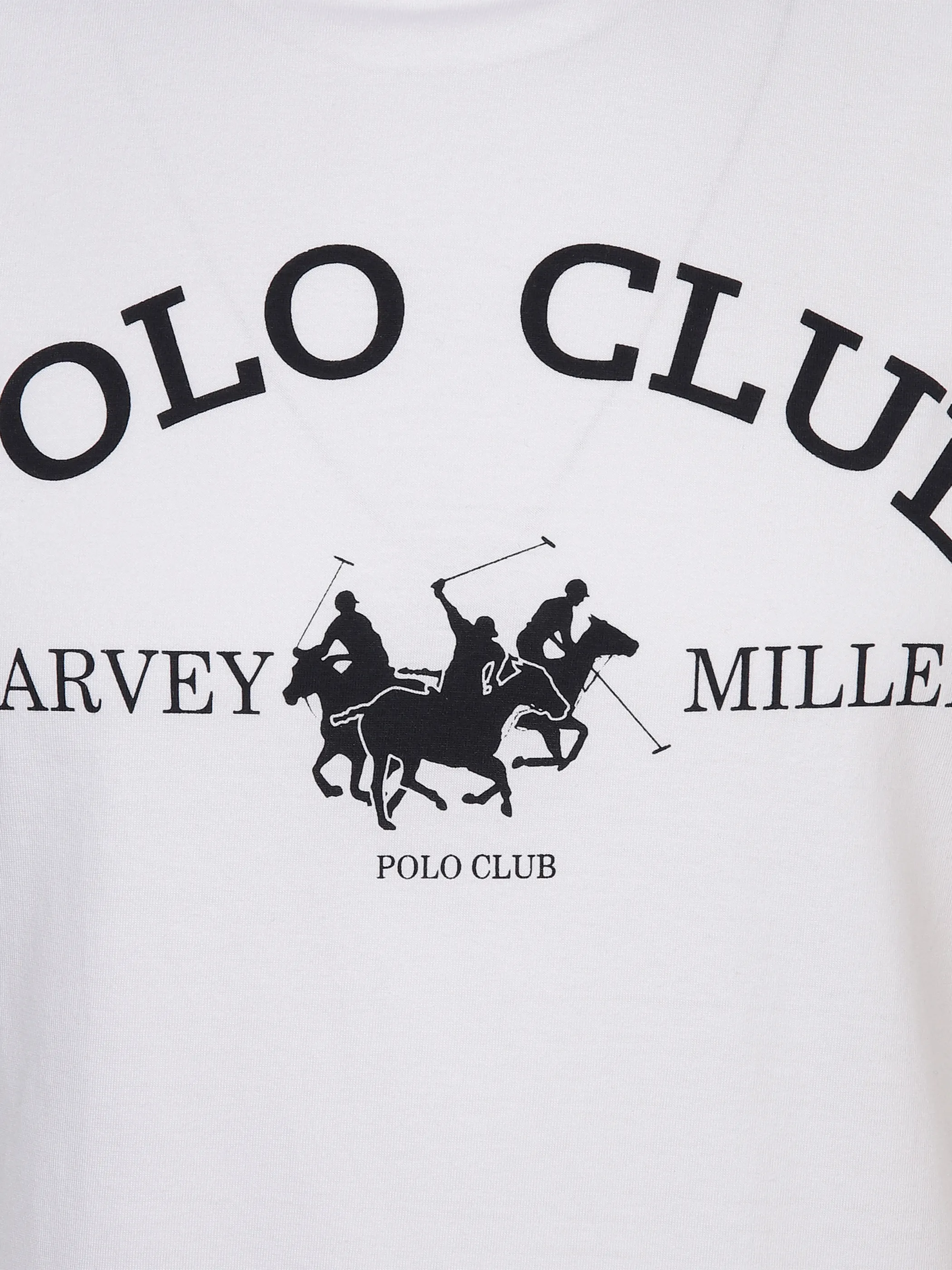 Harvey Miller He. T-Shirt 1/2 Arm Logo Weiß 882848 WHITE 3