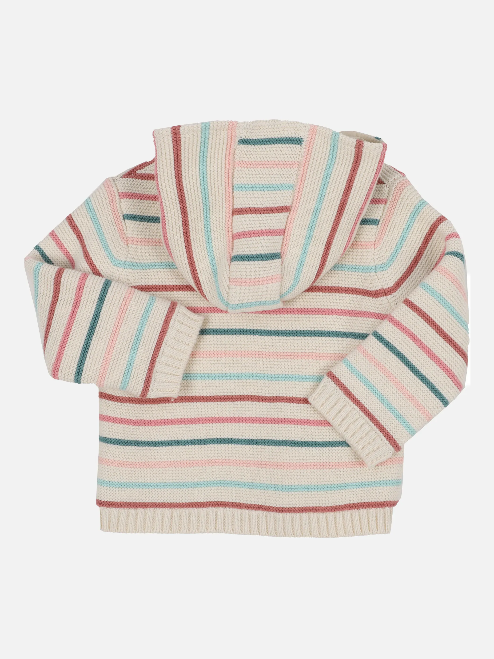 Bubble Gum BU Strickjacke in offwhite mit Weiß 869731 OFFWHITE 2 Bubble Gum BU Strickjacke in offwhite mit Weiß 869731 OFFWHITE 2