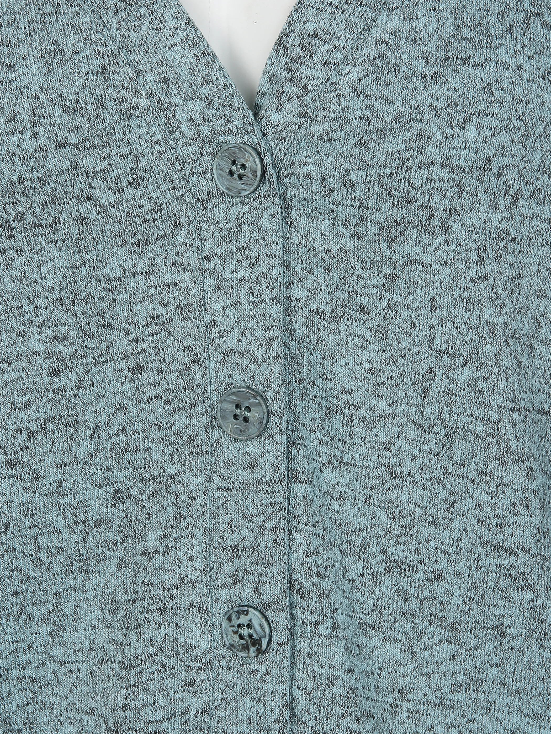 Sure Da-Strickflauschcardigan m. Kn Grün 850817 SALBEI MEL 3 Sure Da-Strickflauschcardigan m. Kn Grün 850817 SALBEI MEL 3