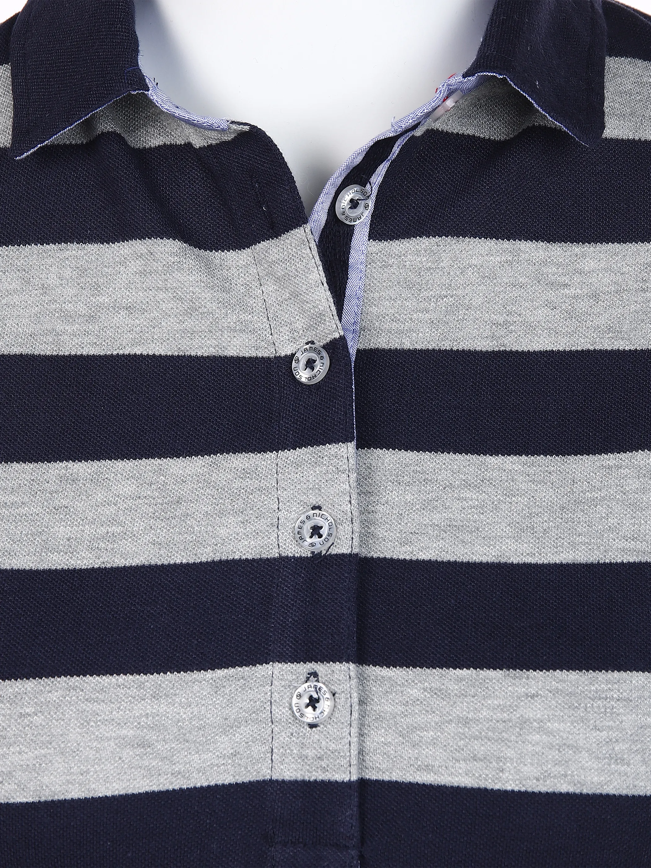 James & Nicholson Da-Halbarm-Poloshirt m. Blockr Grau 851541 SPORTS GRE 3 James & Nicholson Da-Halbarm-Poloshirt m. Blockr Grau 851541 SPORTS GRE 3