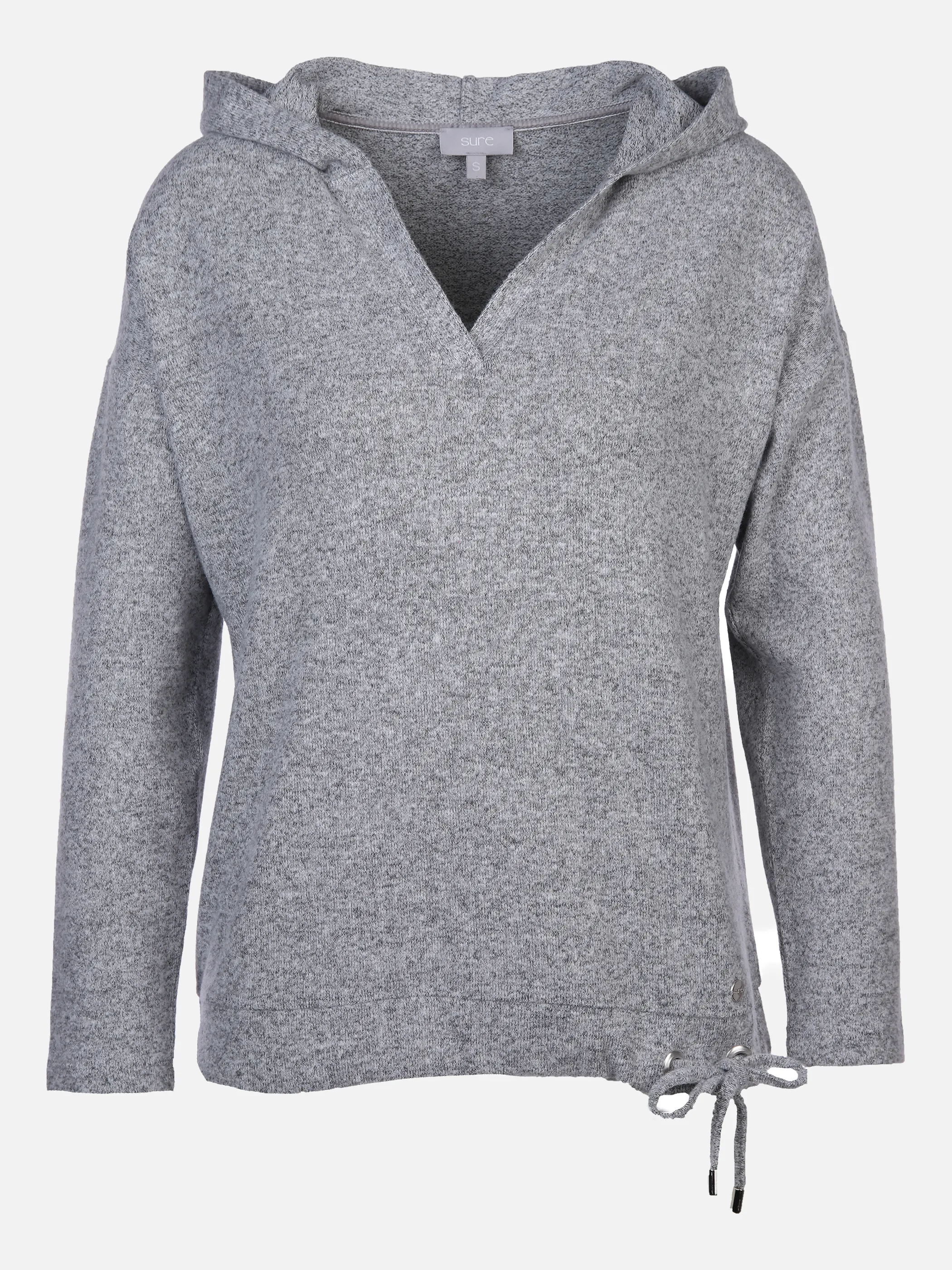 Sure Da-Flauschshirt m. Kapuze Grau 874332 SILBERMELPINK 1 Sure Da-Flauschshirt m. Kapuze Grau 874332 SILBERMELPINK 1
