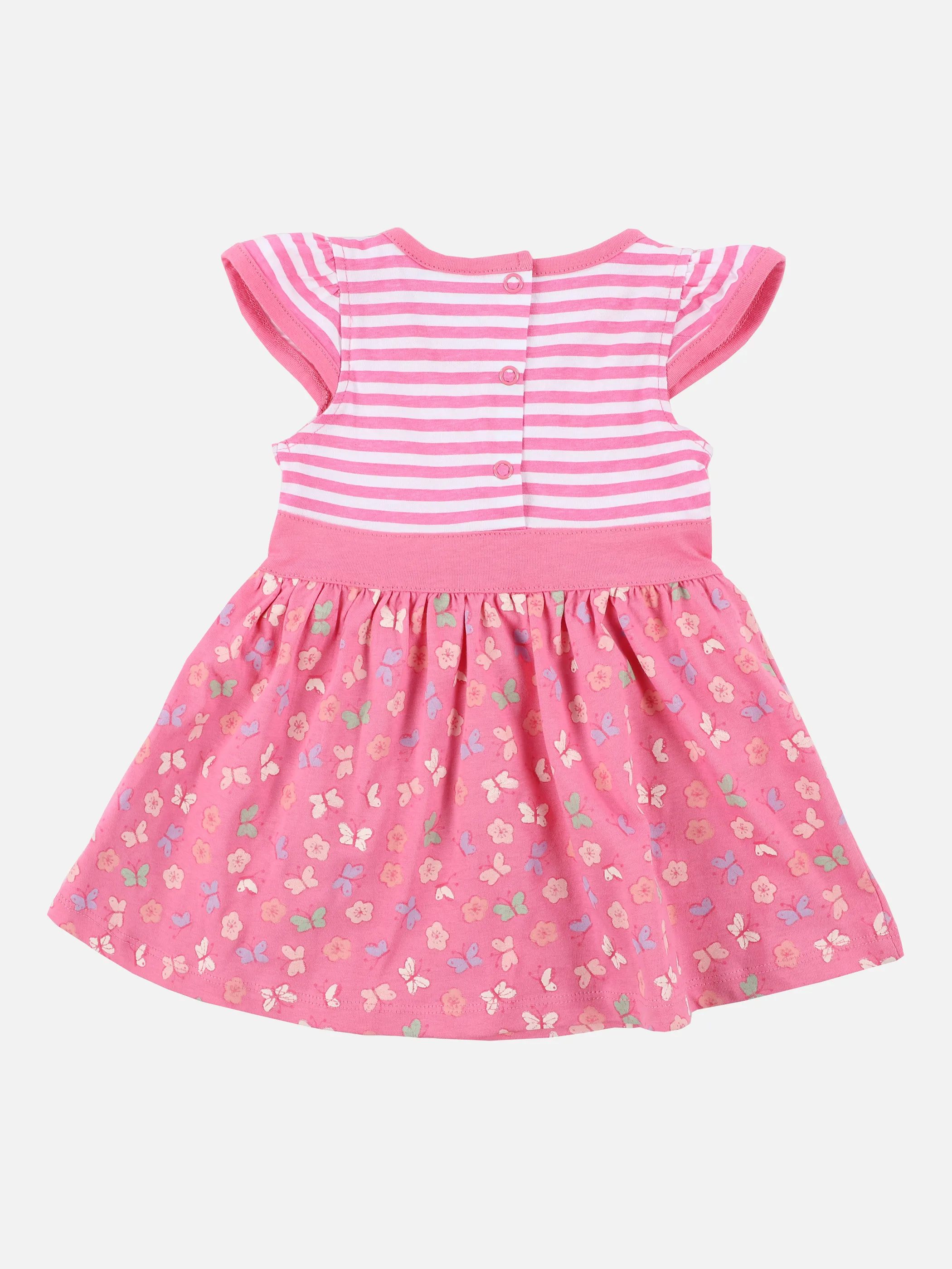 Bubble Gum BM Kleid mit Streifen und AOP Rosa 875580 ROSE GEM. 2 Bubble Gum BM Kleid mit Streifen und AOP Rosa 875580 ROSE GEM. 2