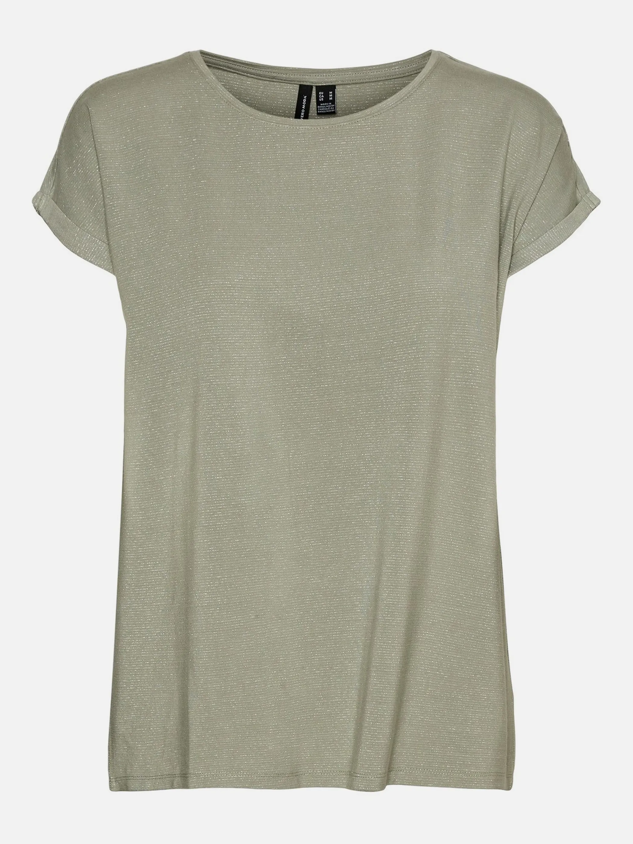 Vero Moda 10250488 VMLAVA PLAIN SS TOP L Grün 852566 255335002 1