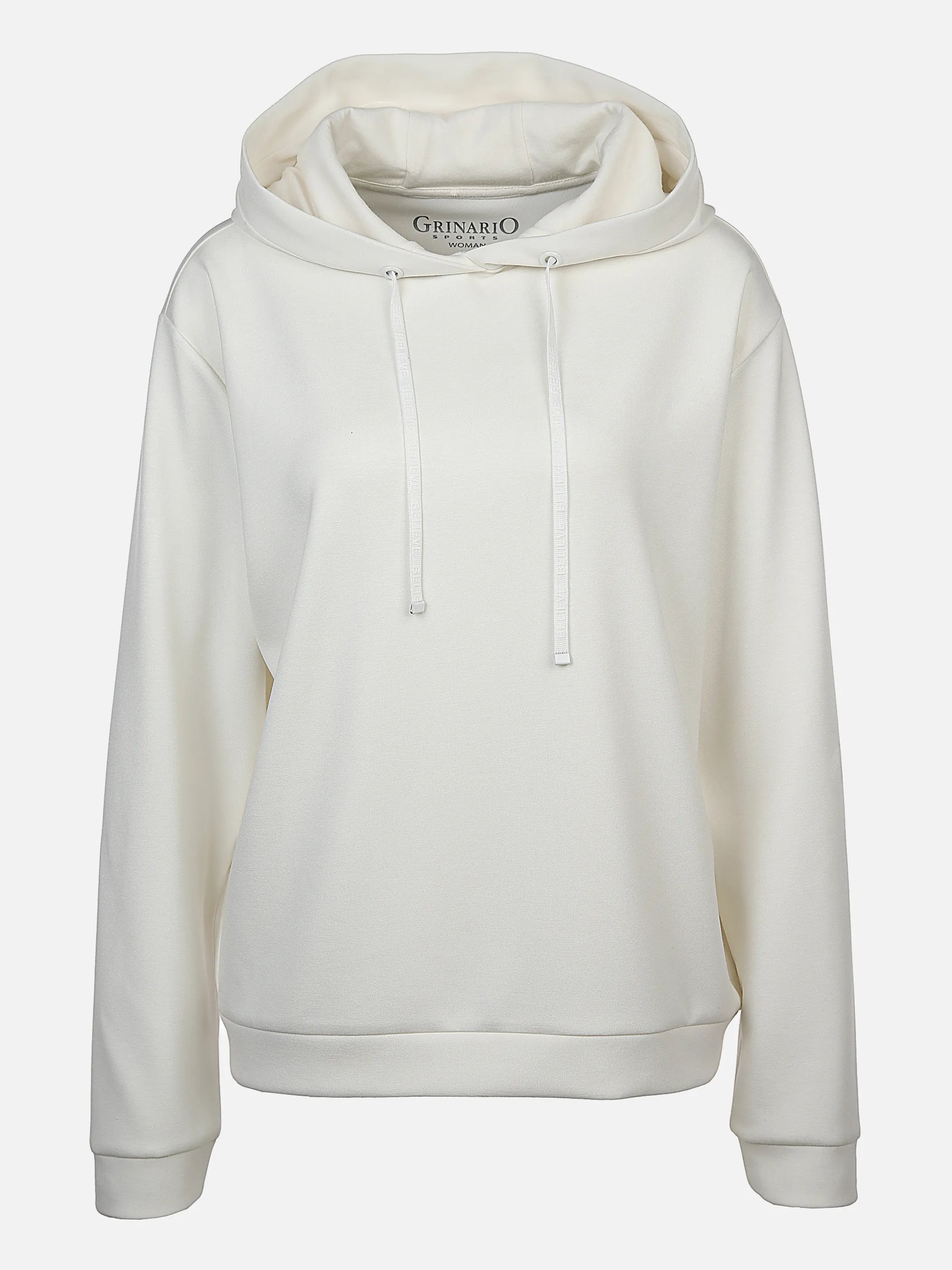 Grinario Sports Da-Sweatshirt m. Kapuze Weiß 884079 11-4201TCX 1