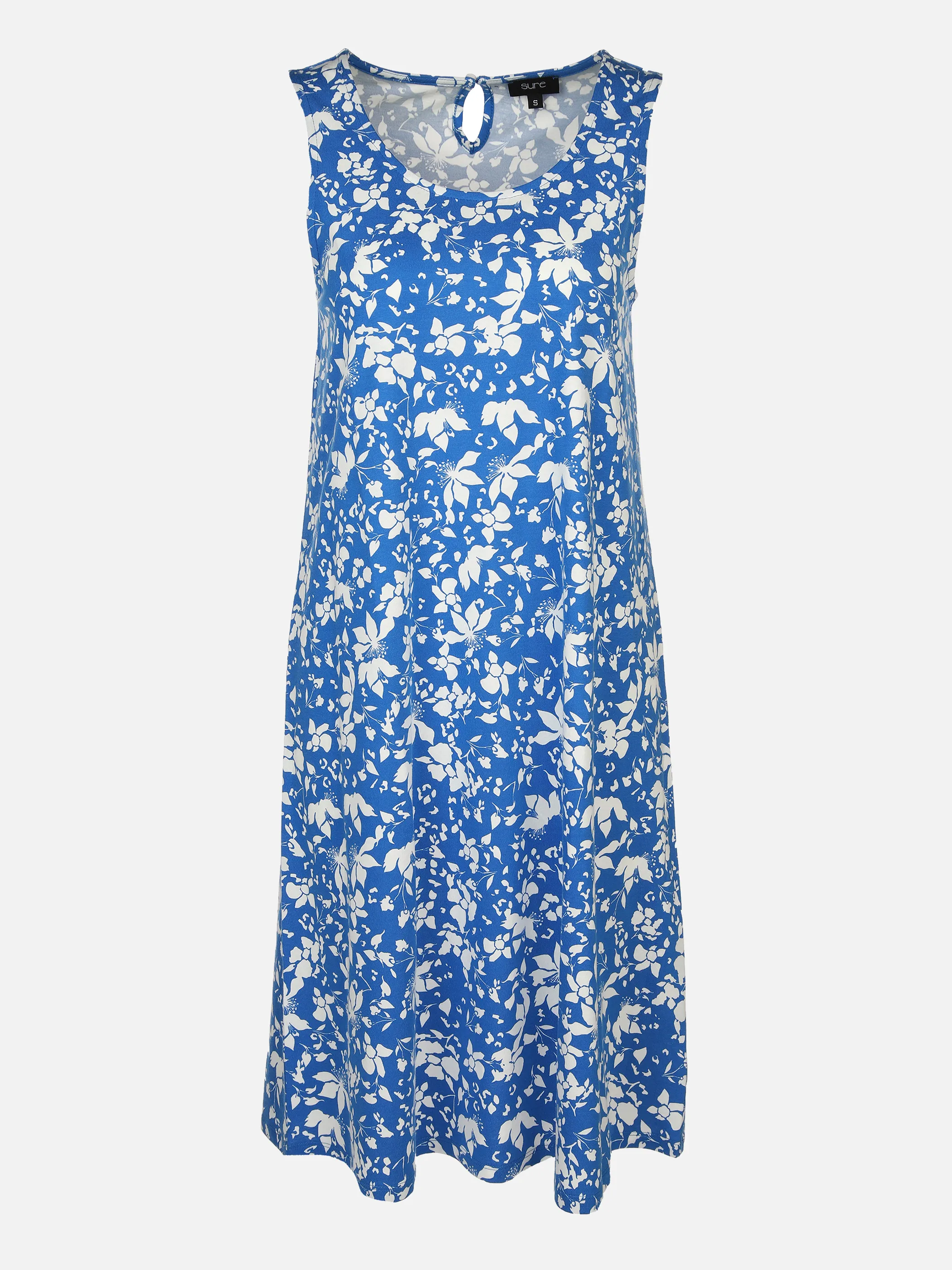Sure Da-Shirtkleid m. Alloverprint, Blau 875879 SEEBLAU/WE 1 Sure Da-Shirtkleid m. Alloverprint, Blau 875879 SEEBLAU/WE 1