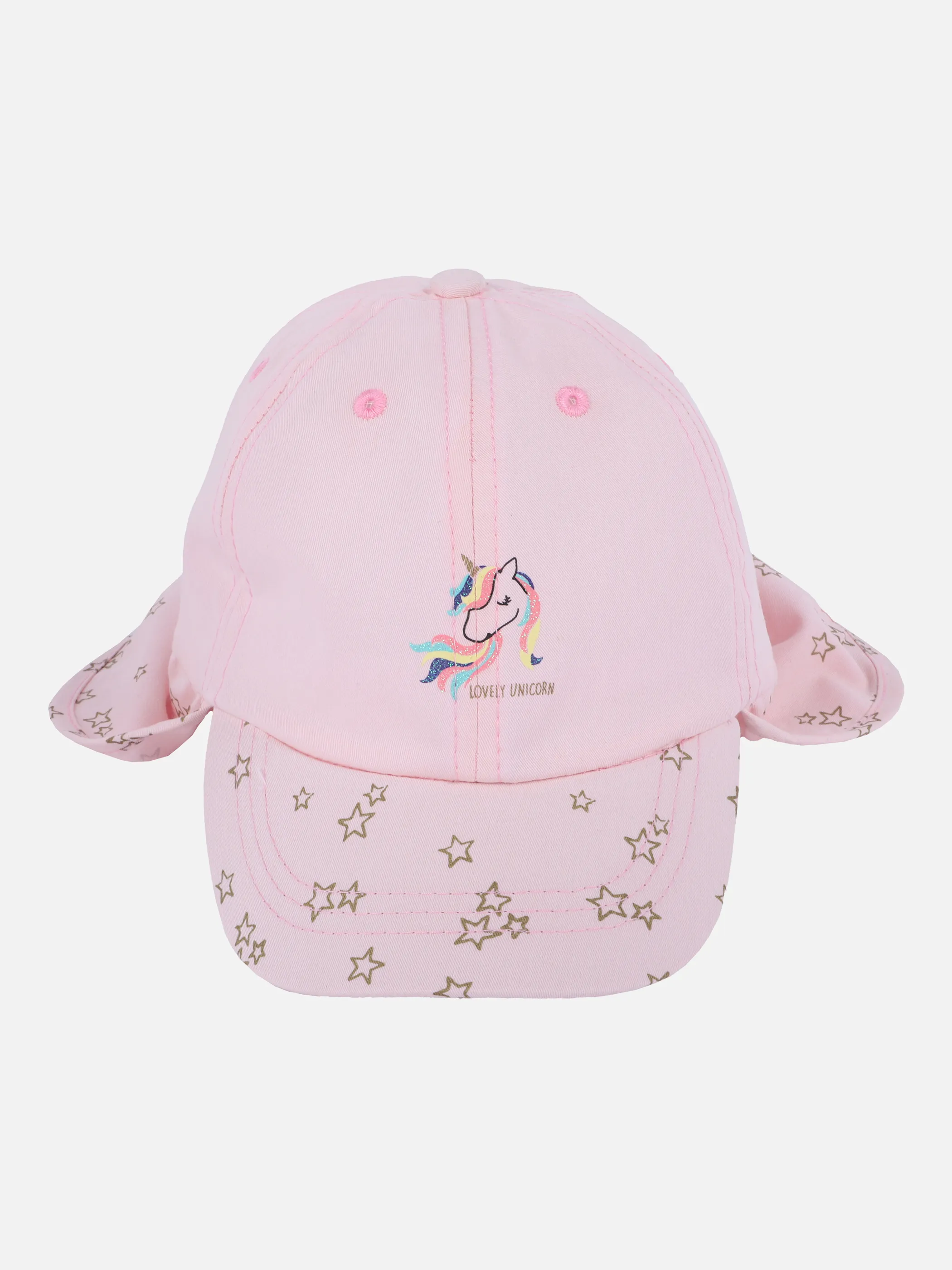 Stop + Go Md-Cap, Einhorn-Print Rosa 862423 ROSE 1