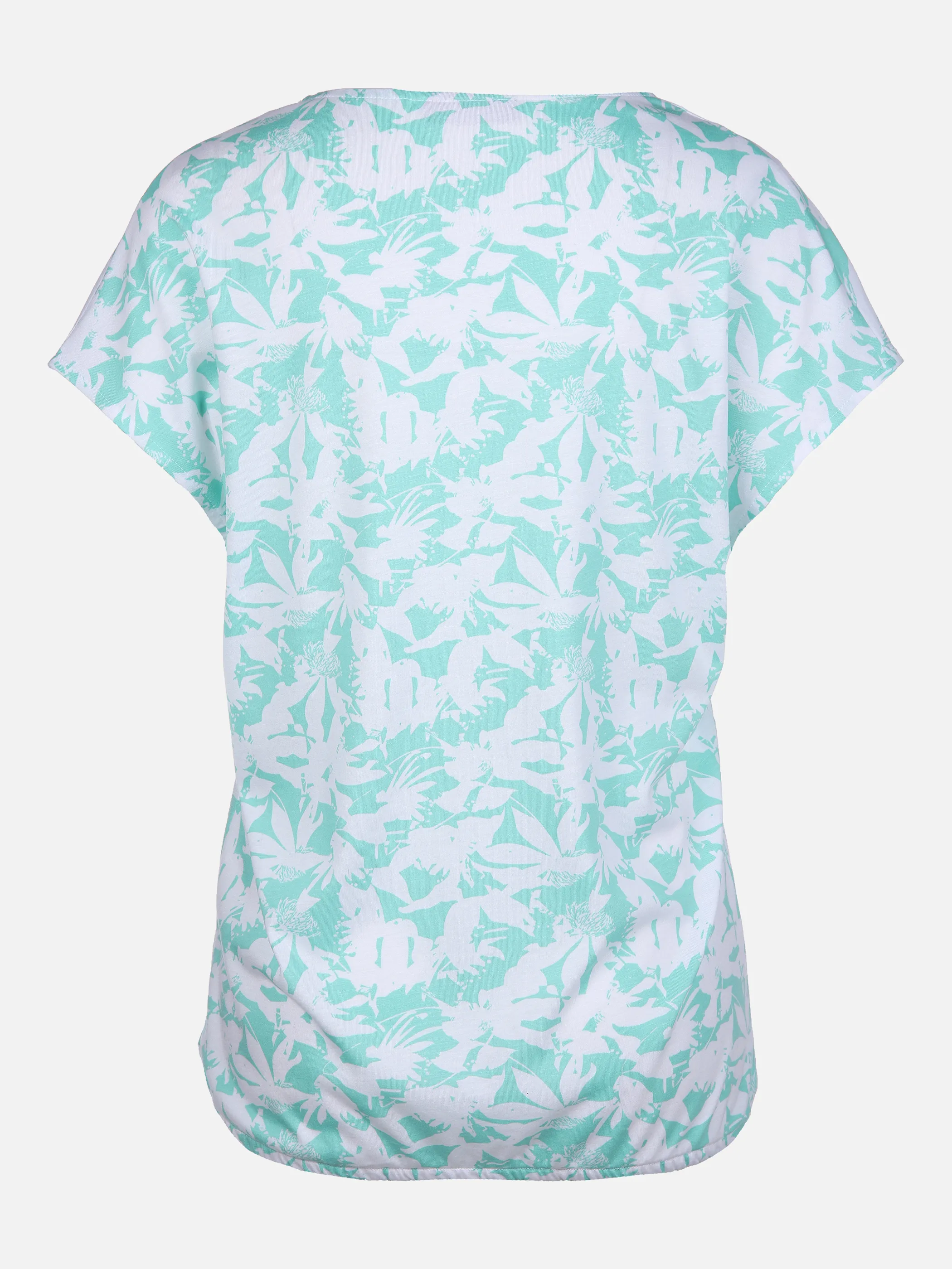 Sure Da-T-Shirt m. Alloverprint Grün 864789 LAGOON 2 Sure Da-T-Shirt m. Alloverprint Grün 864789 LAGOON 2