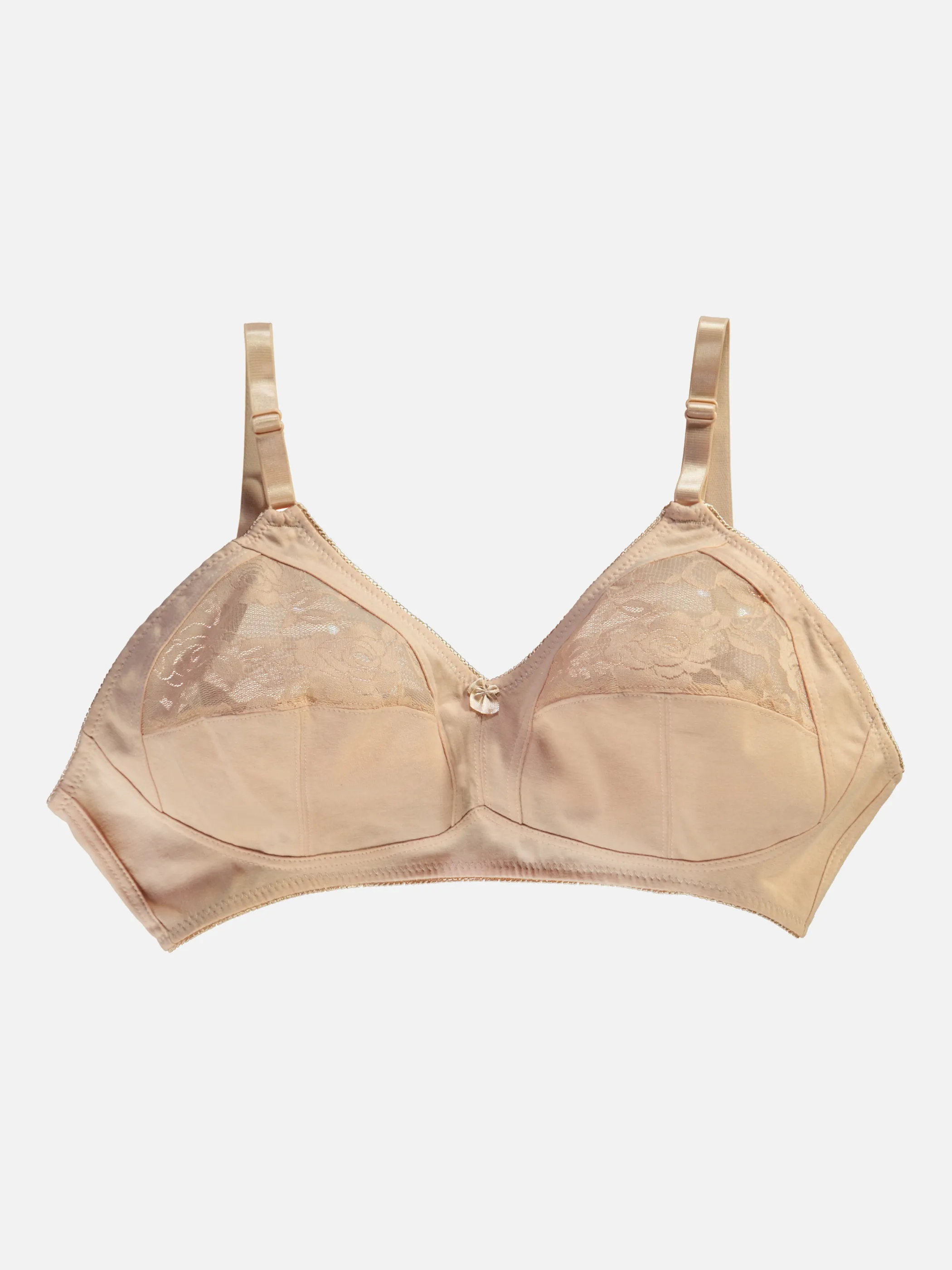 Sonja Blank BH, Soft Bra Braun 801142 SKIN 1