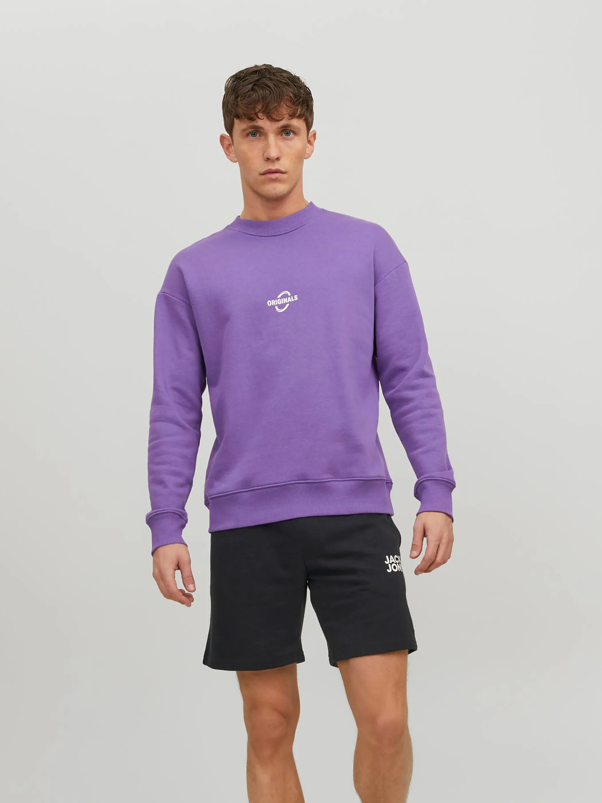 Jack Jones 12228920 JPSTNEWSOFT SWEAT SHO Schwarz 872245 178012001 4 Jack Jones 12228920 JPSTNEWSOFT SWEAT SHO Schwarz 872245 178012001 4
