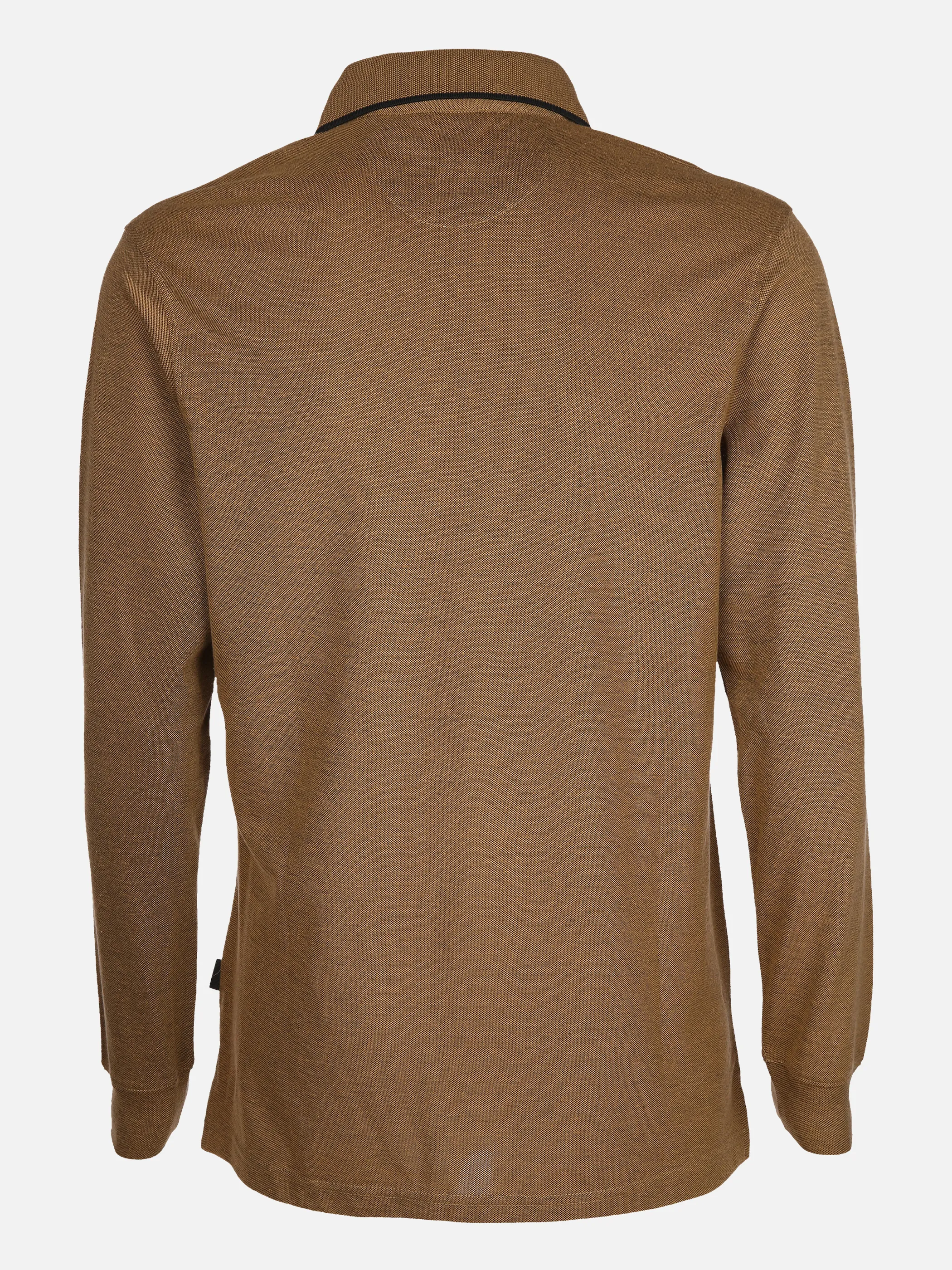 Jim Spencer He. Poloshirt 1/1 Arm meliert Braun 857079 CAMEL 2