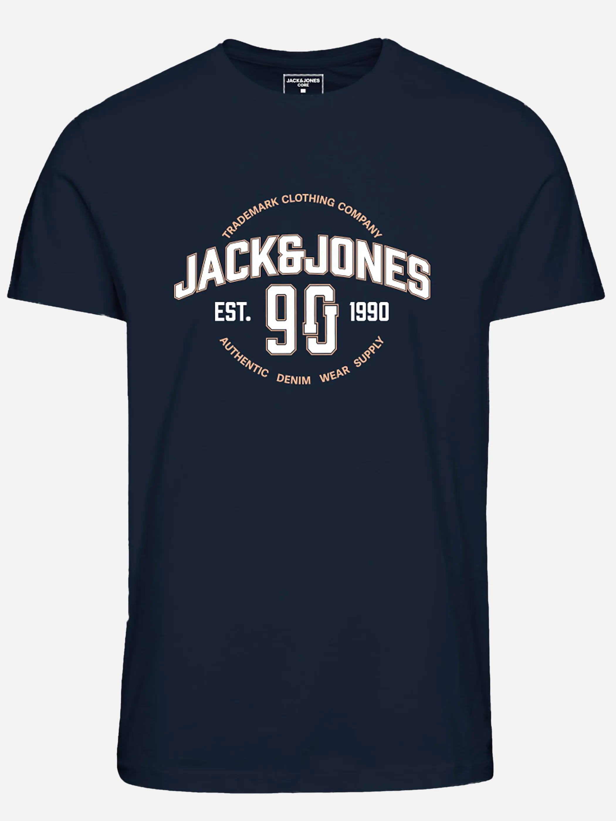 Jack&Jones Junior 12255261 JJMINDS TEE SS CREW N Blau 889780 175876 1