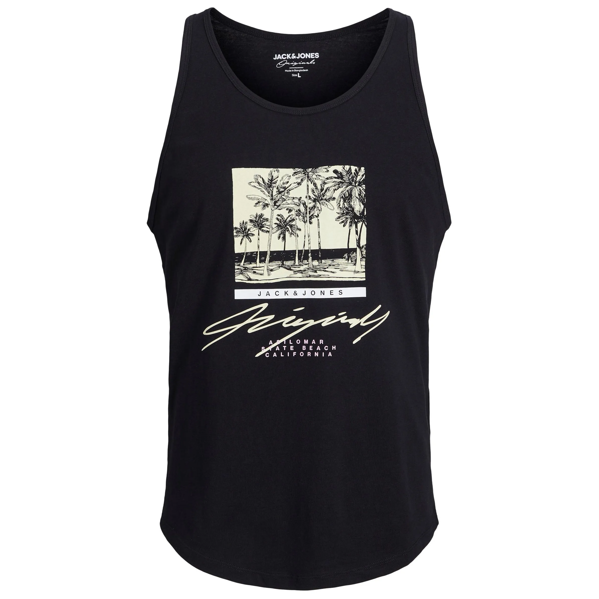 Jack Jones 12234227 JORTULUM SKETCH TANK Schwarz 877751 178012 1