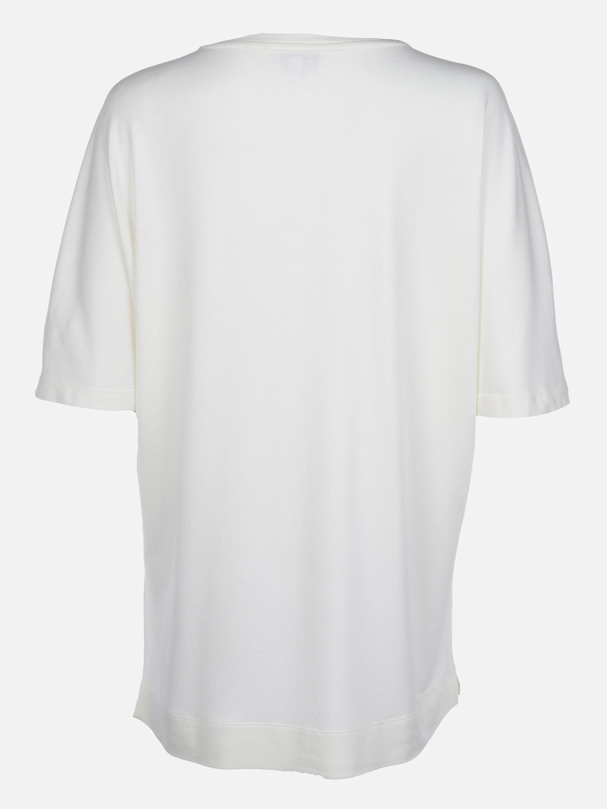 Lisa Tossa Da-T-Shirt m. V-Ausschnitt Weiß 866116 OFFWHITE 2 Lisa Tossa Da-T-Shirt m. V-Ausschnitt Weiß 866116 OFFWHITE 2
