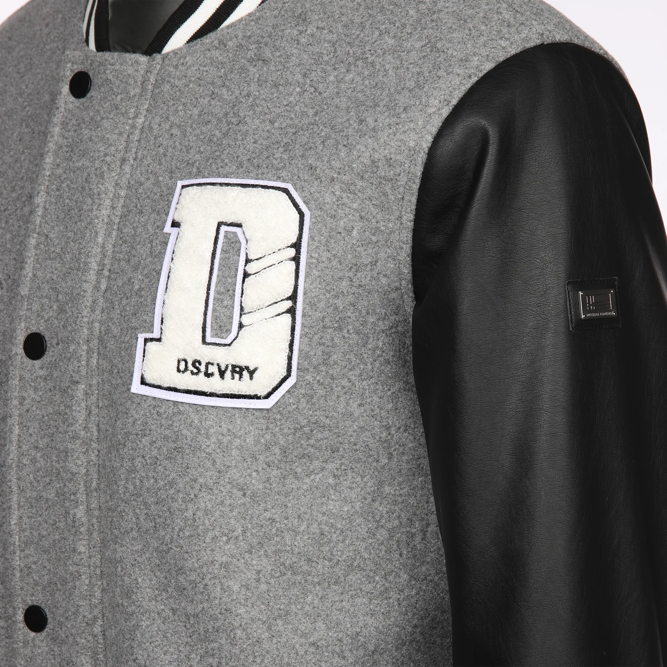 Southern Territory He. Collegeblouson Applikation Grau 880527 GR/SW 4 Southern Territory He. Collegeblouson Applikation Grau 880527 GR/SW 4