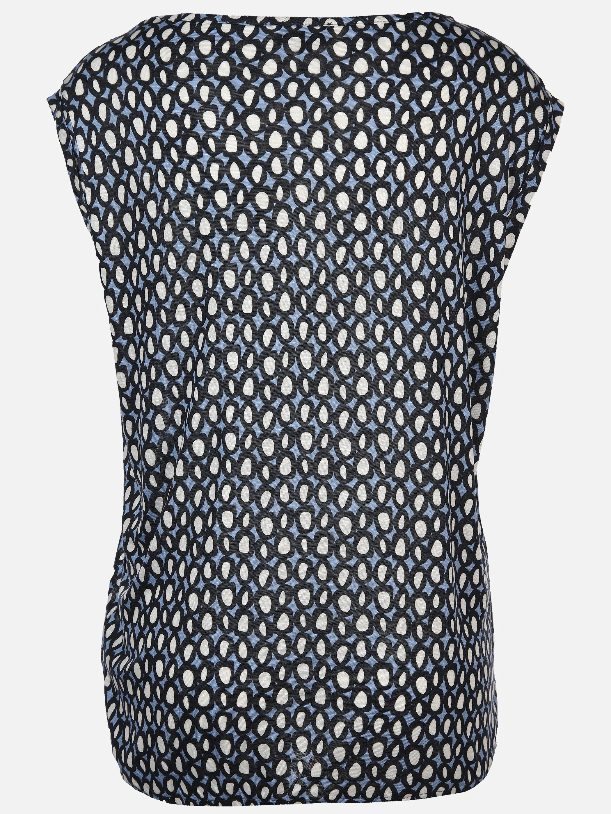 Damen Top mit Alloverprint | NAVY | noSize | 895964-navy