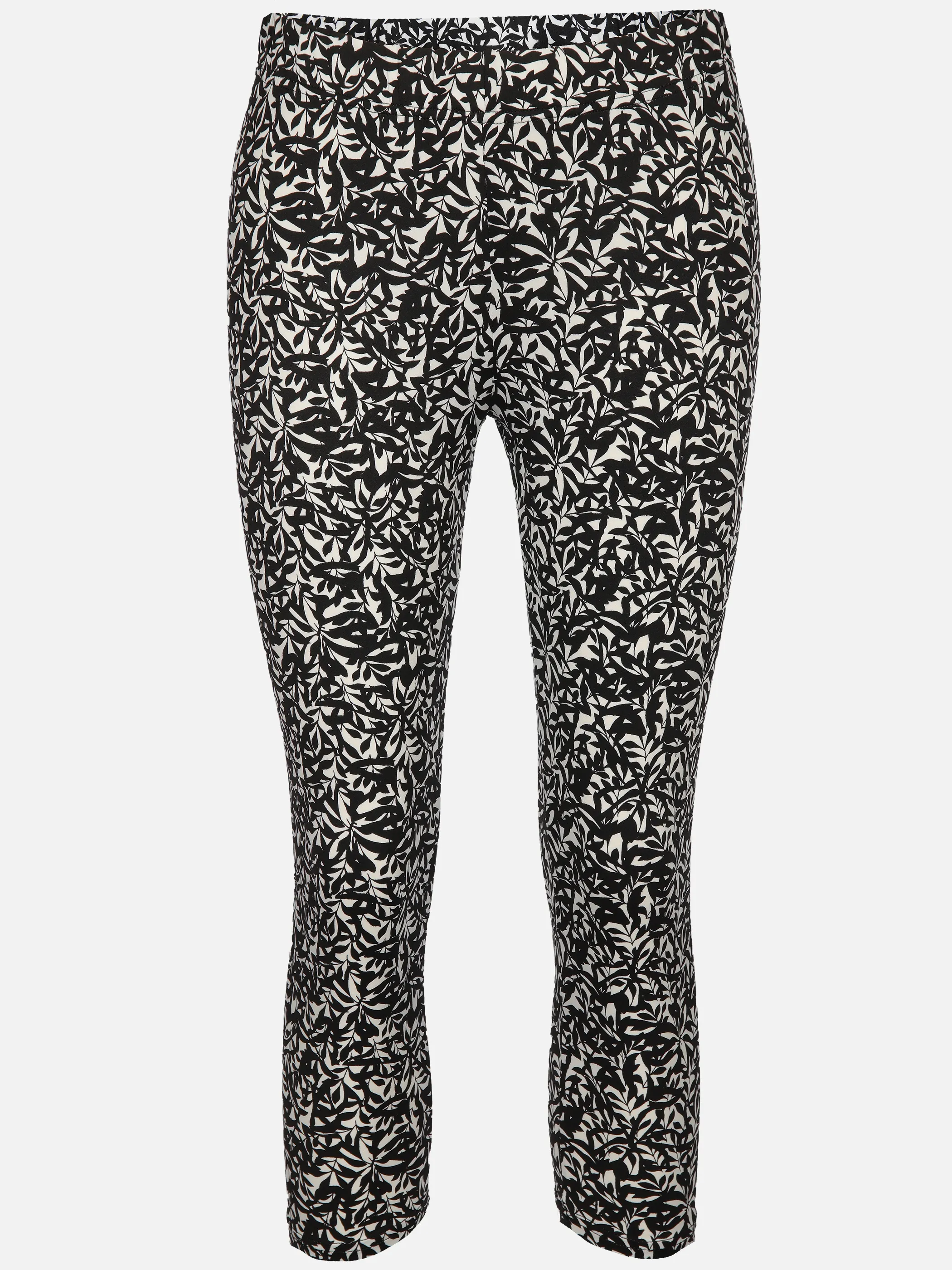 Sure Da-Capri-Leggings m. Print Weiß 911205 FERNS 1