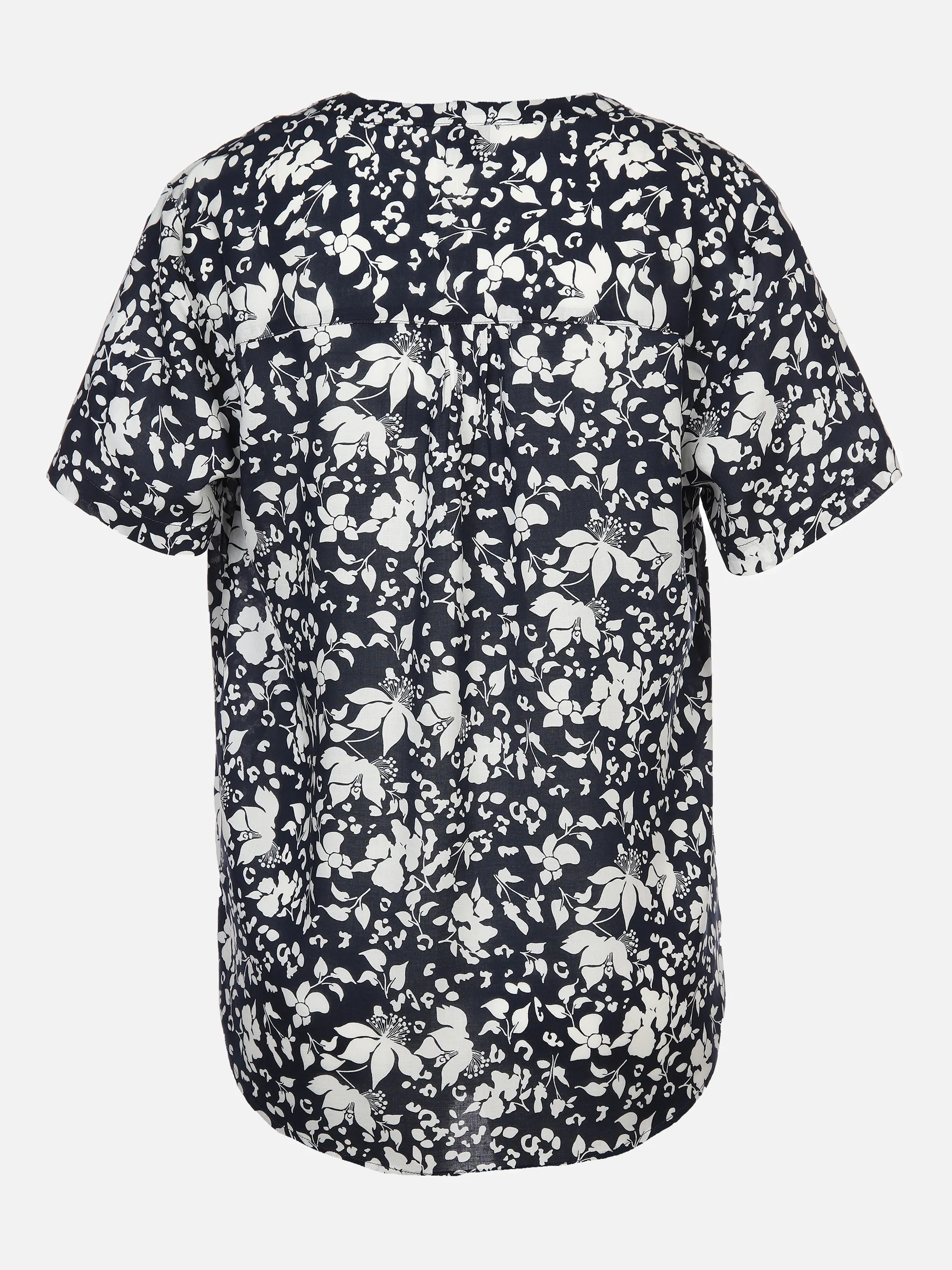 Sure Da-Halbarm Bluse m. Alloverpri Marine 876769 NAVY 2 Sure Da-Halbarm Bluse m. Alloverpri Marine 876769 NAVY 2