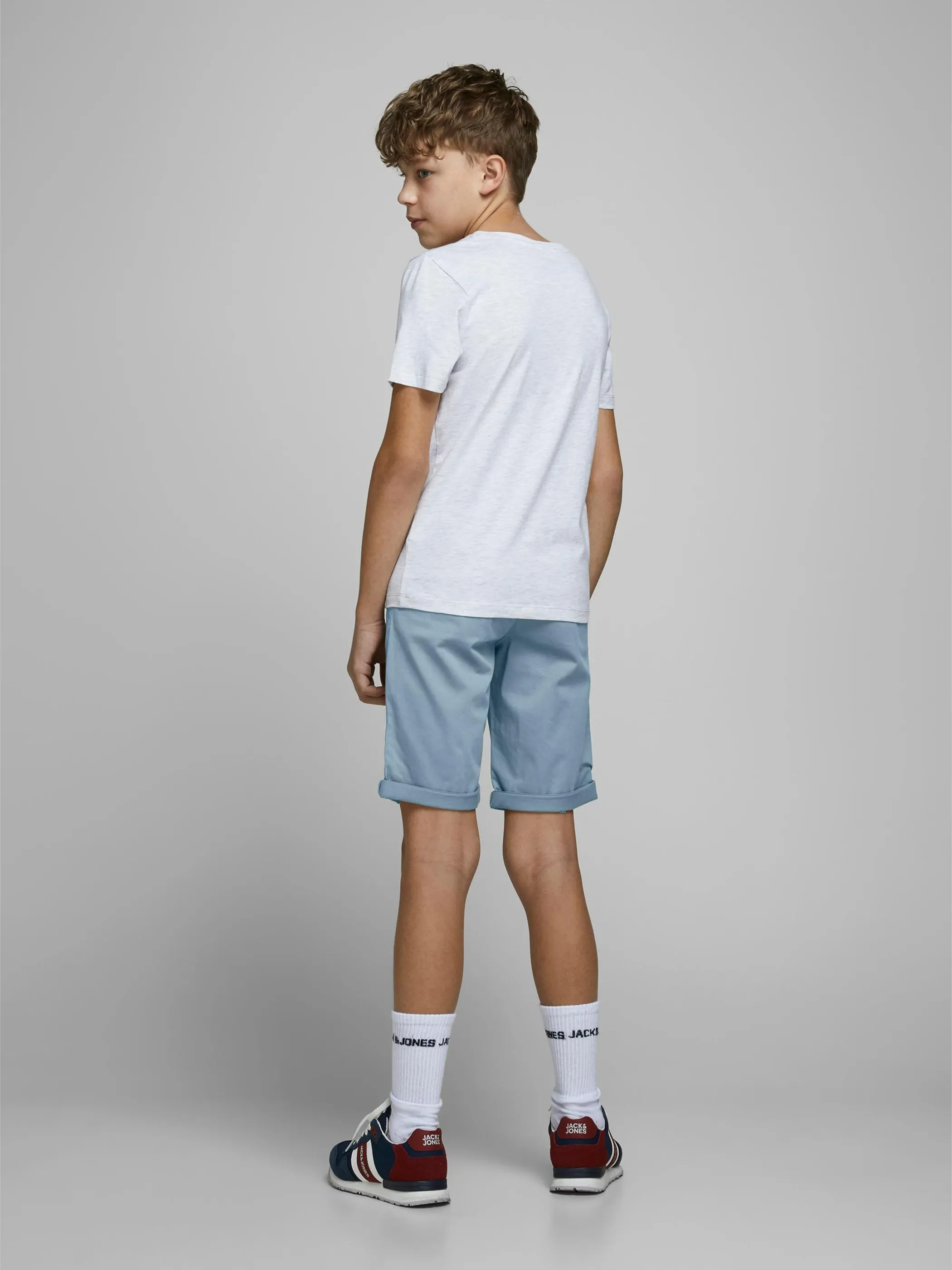 Jack&Jones Junior 12172213 JPSTBOWIE JJSHORTS SO Blau 862972 175815 5