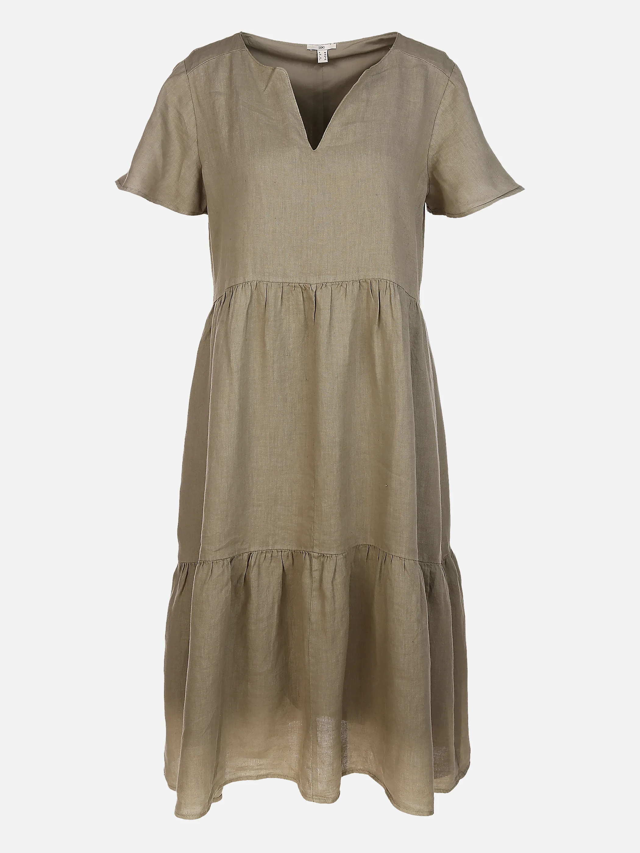 edc 041CC1E306 linen dress Grün 852813 C345 1