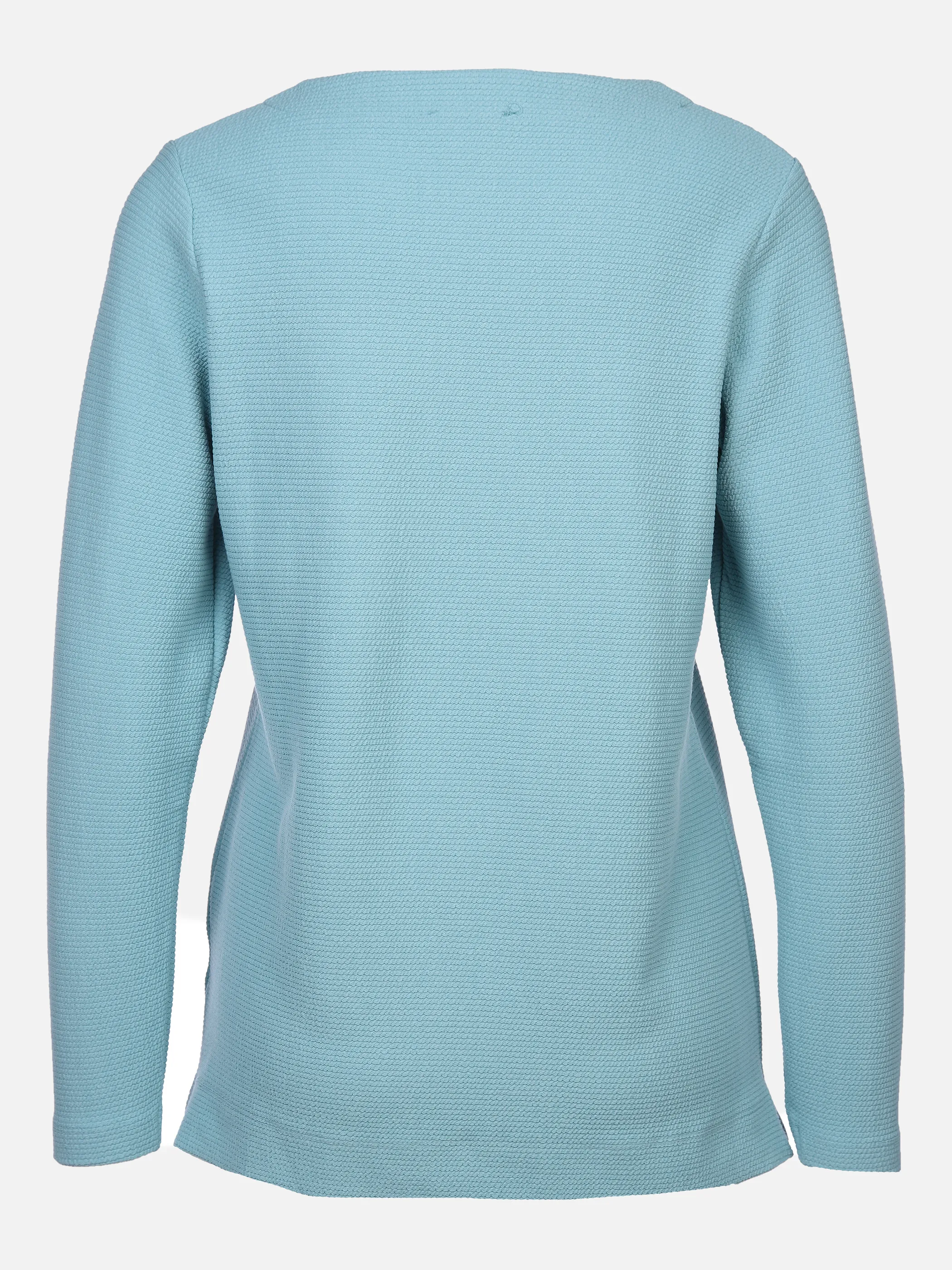 Lisa Tossa Da-Jaquardt-Sweatshirt Basic Blau 867608 MINZE 2