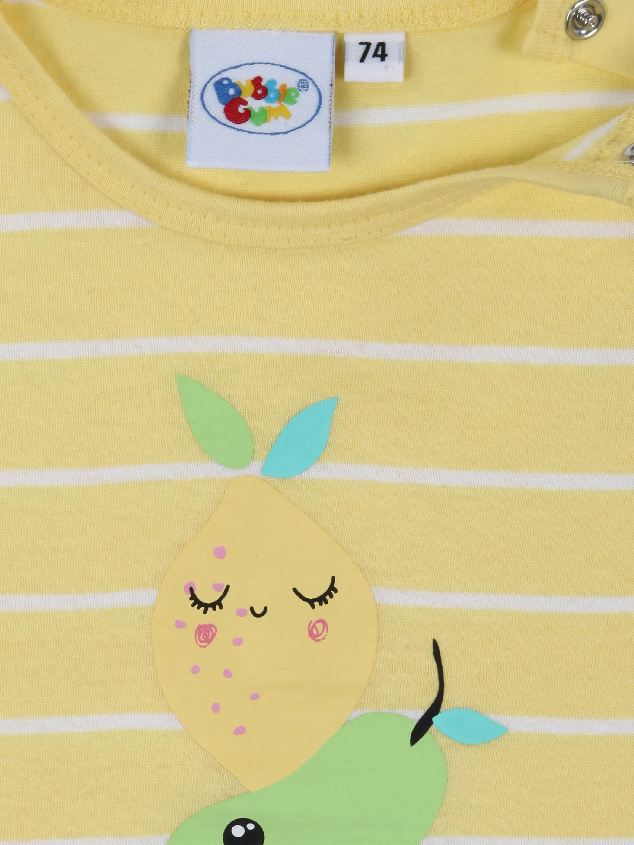 Bubble Gum BG TShirt in gelb/weiß gestr. Gelb 852448 GELB/WEIß 3 Bubble Gum BG TShirt in gelb/weiß gestr. Gelb 852448 GELB/WEIß 3