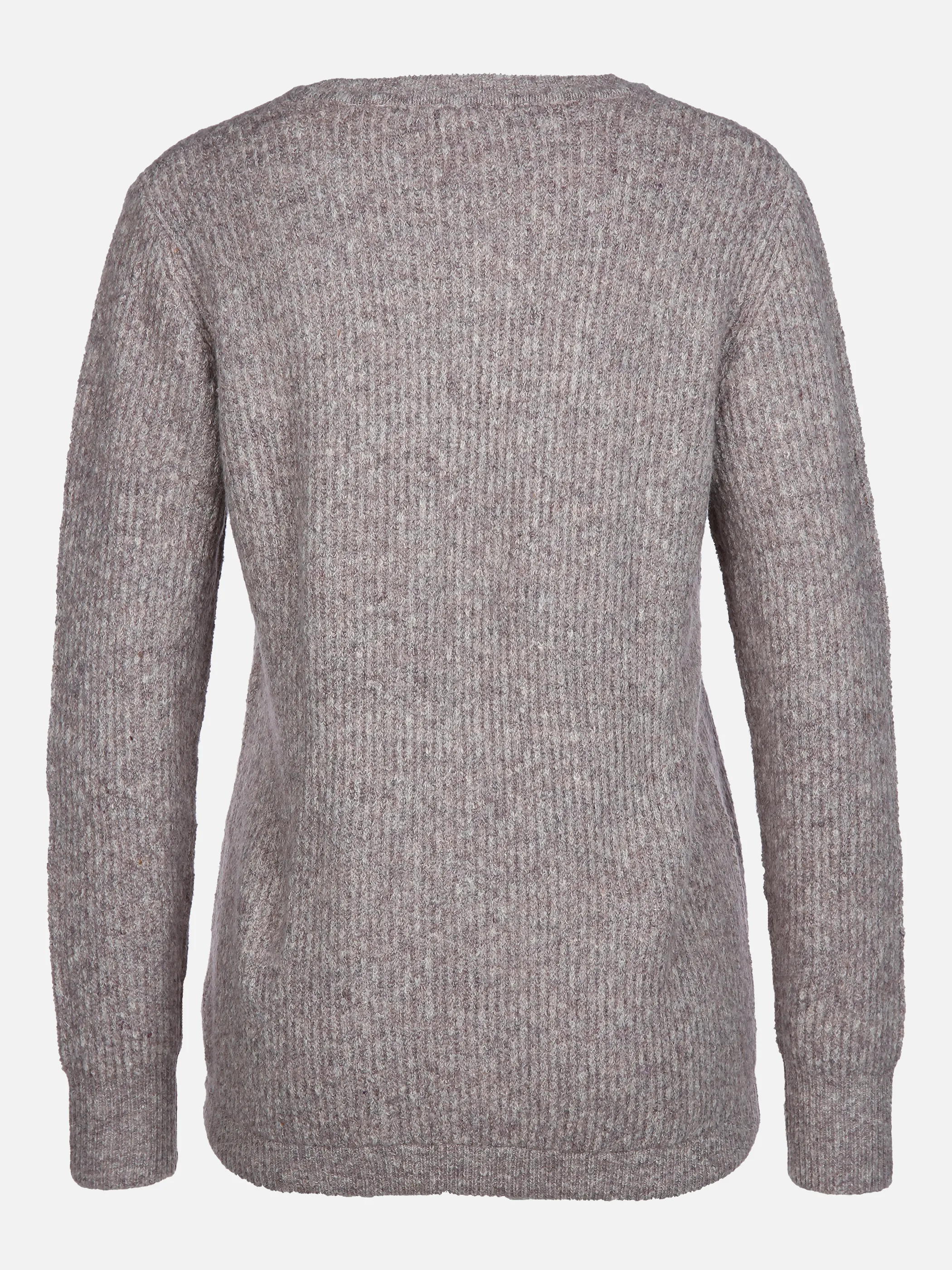 Lisa Tossa Da-Rundhals-Pullover Grau 856708 TAUPE MEL. 2 Lisa Tossa Da-Rundhals-Pullover Grau 856708 TAUPE MEL. 2